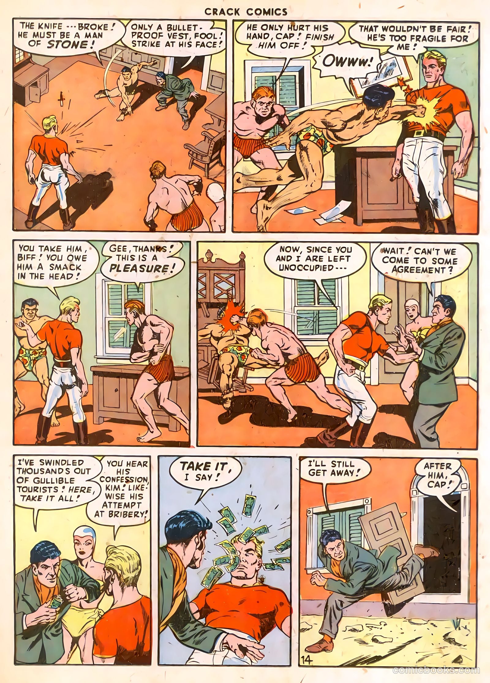 Crack Comics #50 (1947) — page 16