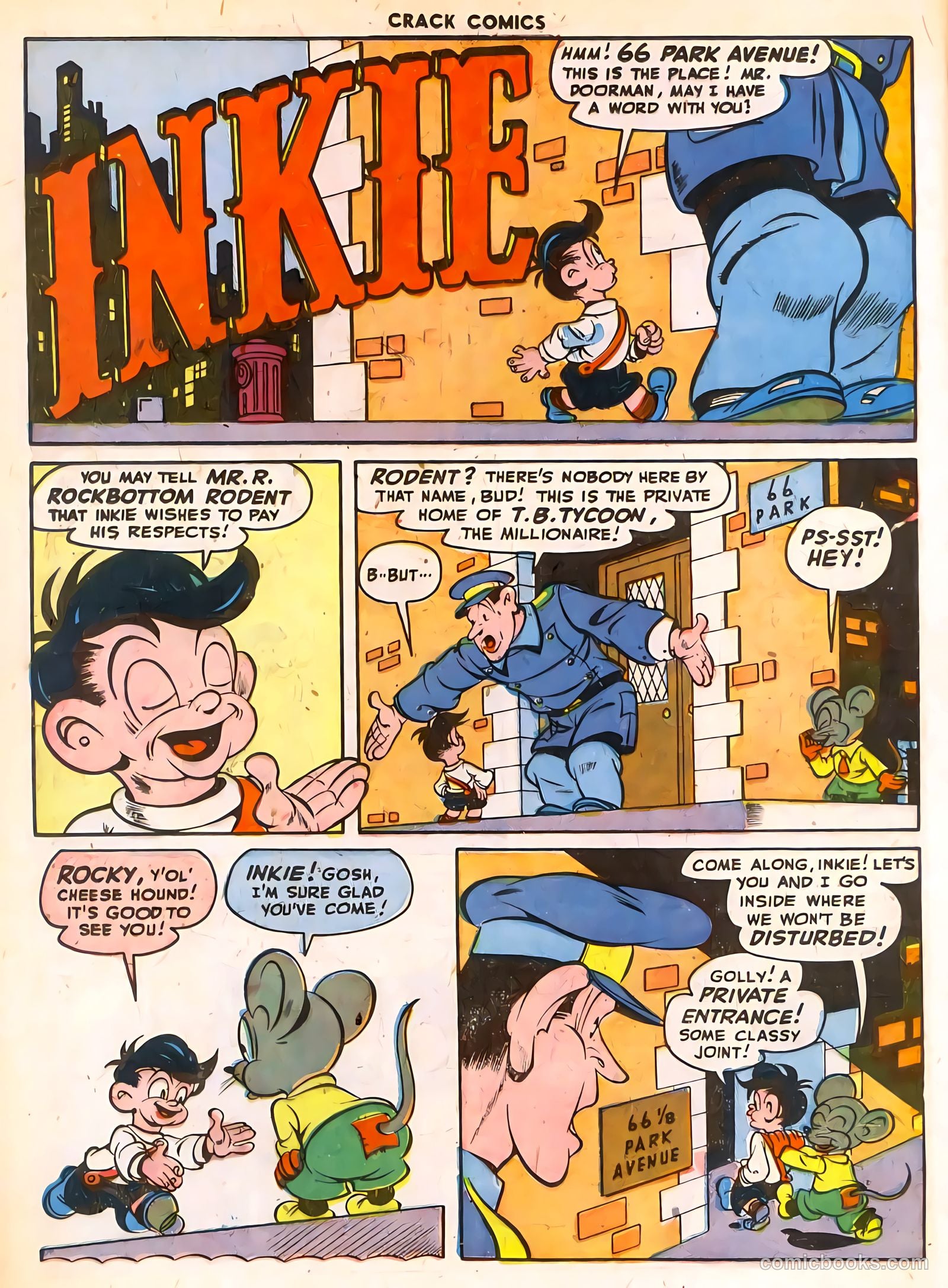 Crack Comics #50 (1947) — page 18