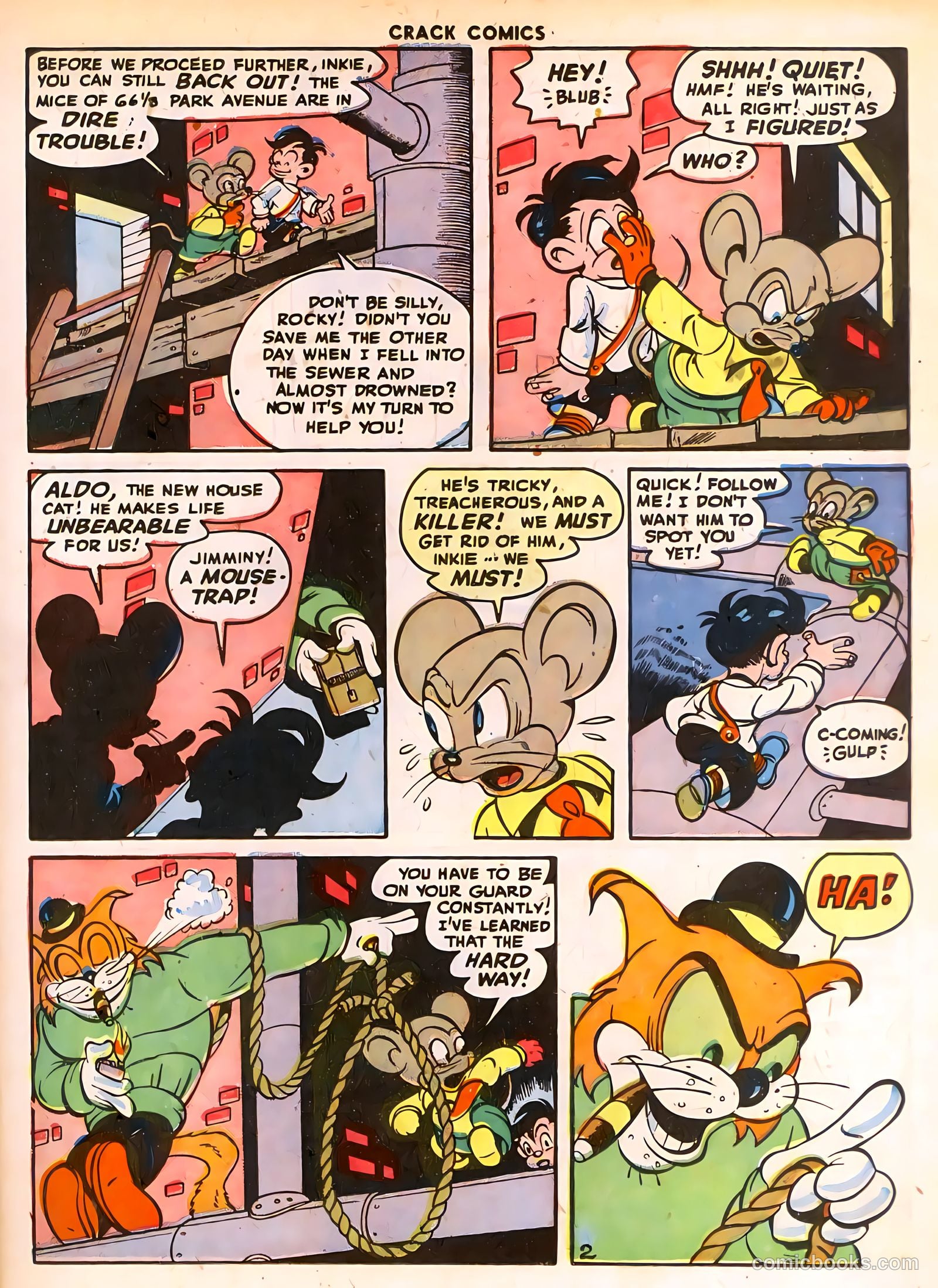 Crack Comics #50 (1947) — page 19