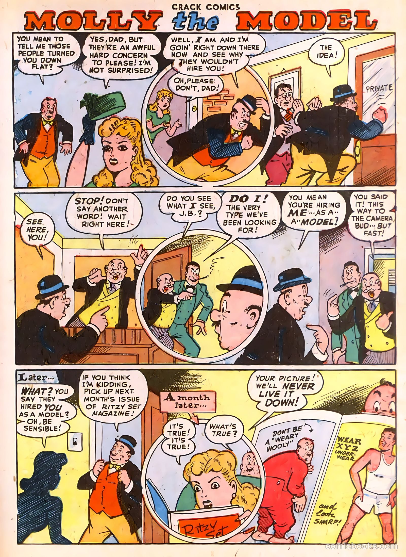Crack Comics #50 (1947) — page 25