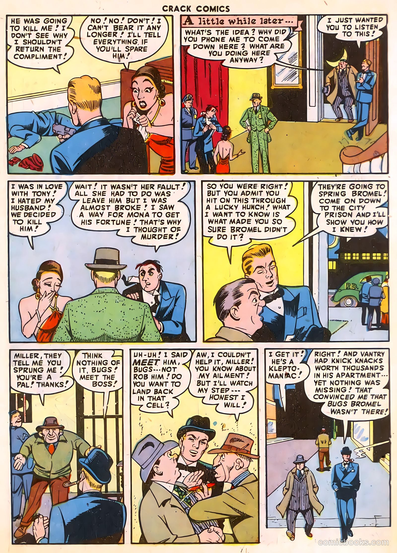 Crack Comics #50 (1947) — page 36