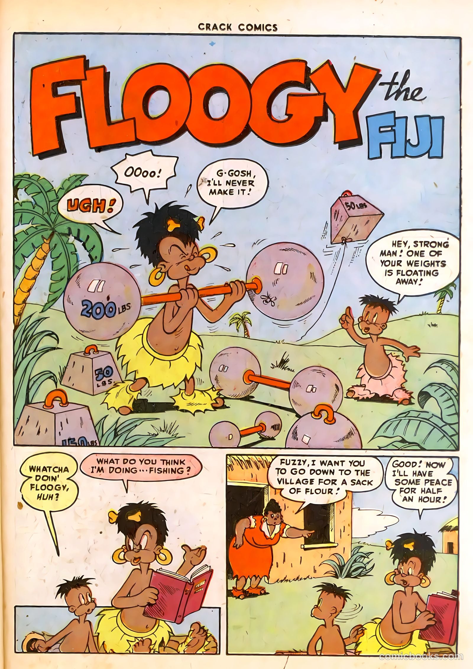 Crack Comics #50 (1947) — page 37