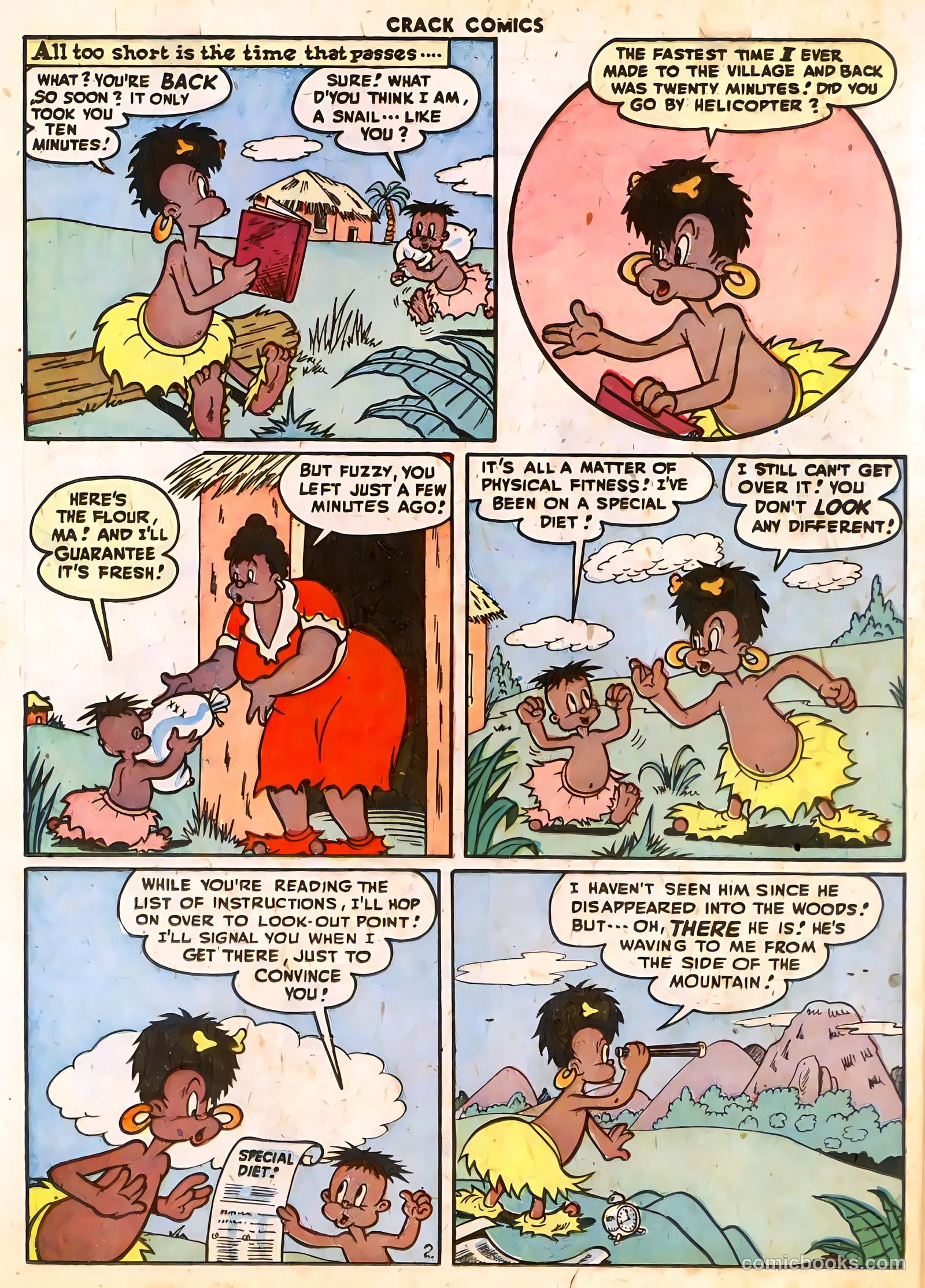 Crack Comics #50 (1947) — page 38