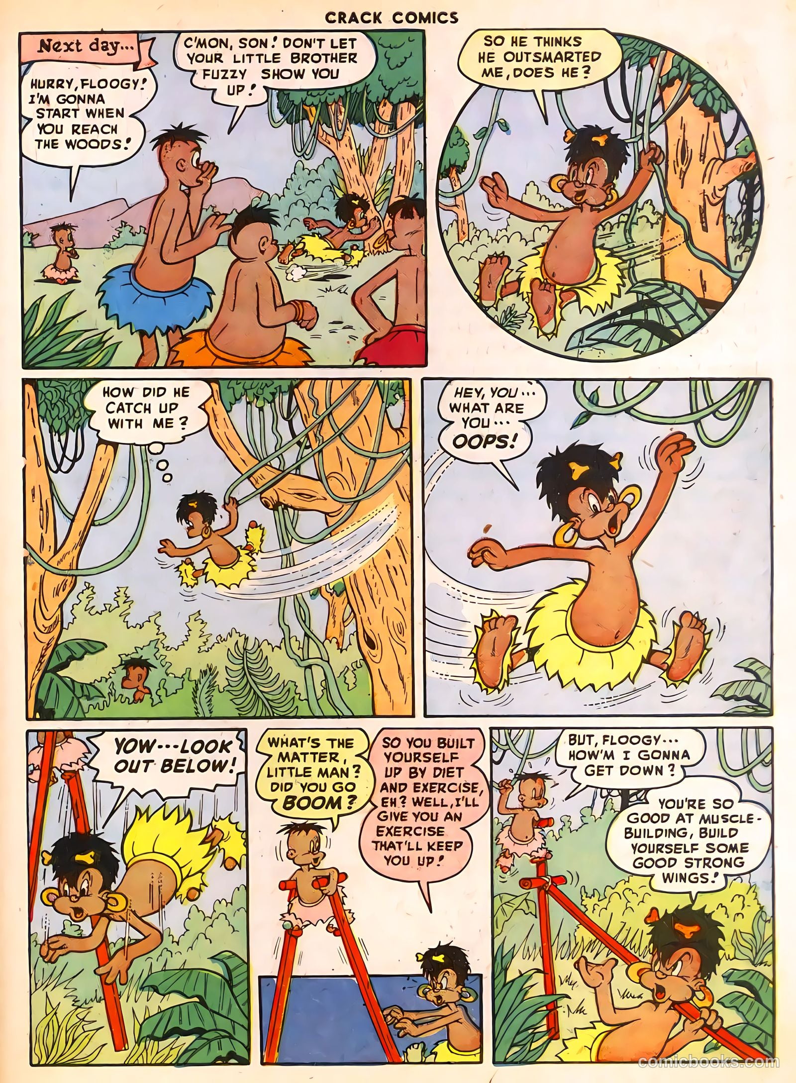Crack Comics #50 (1947) — page 41