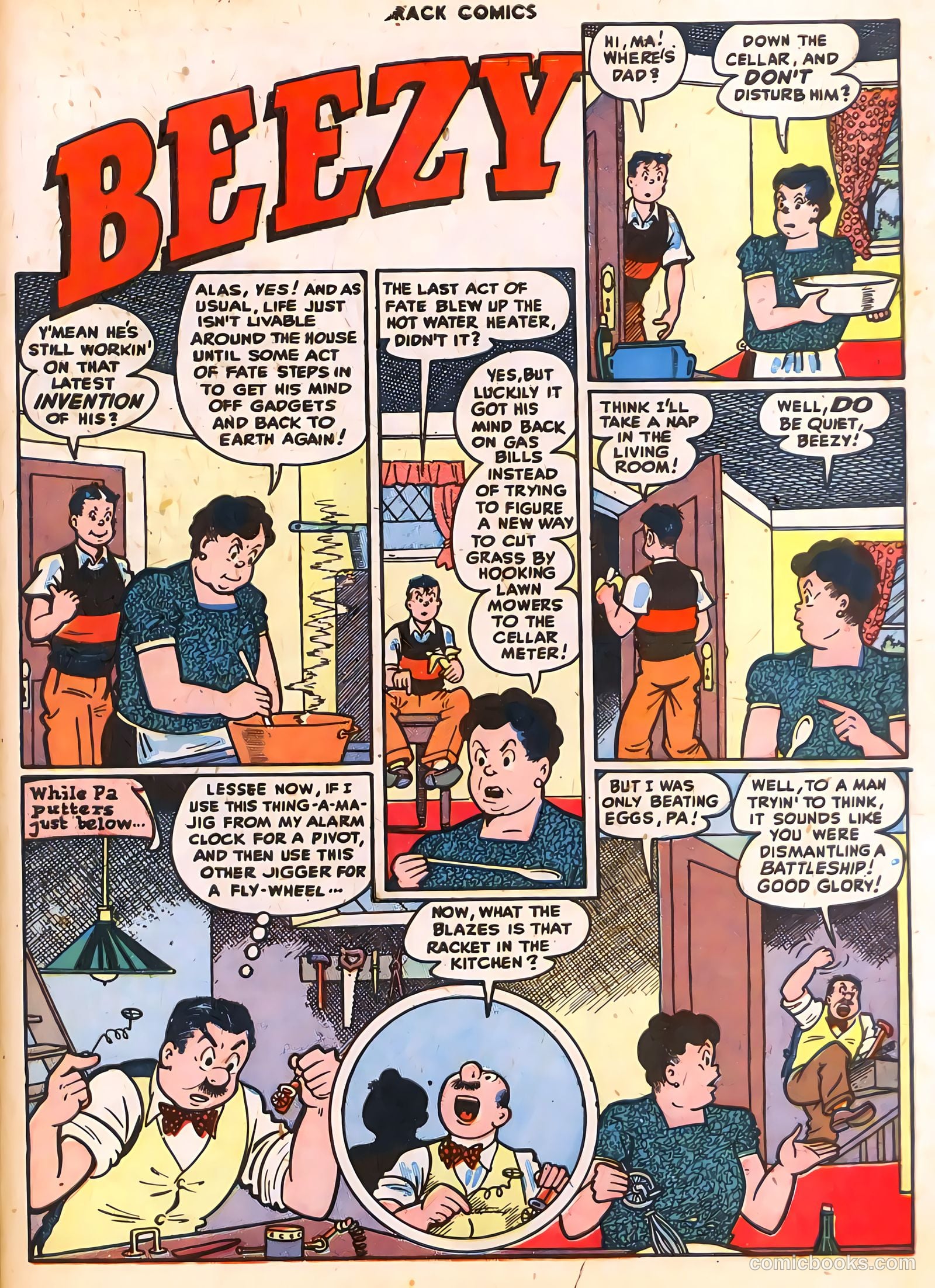 Crack Comics #50 (1947) — page 45