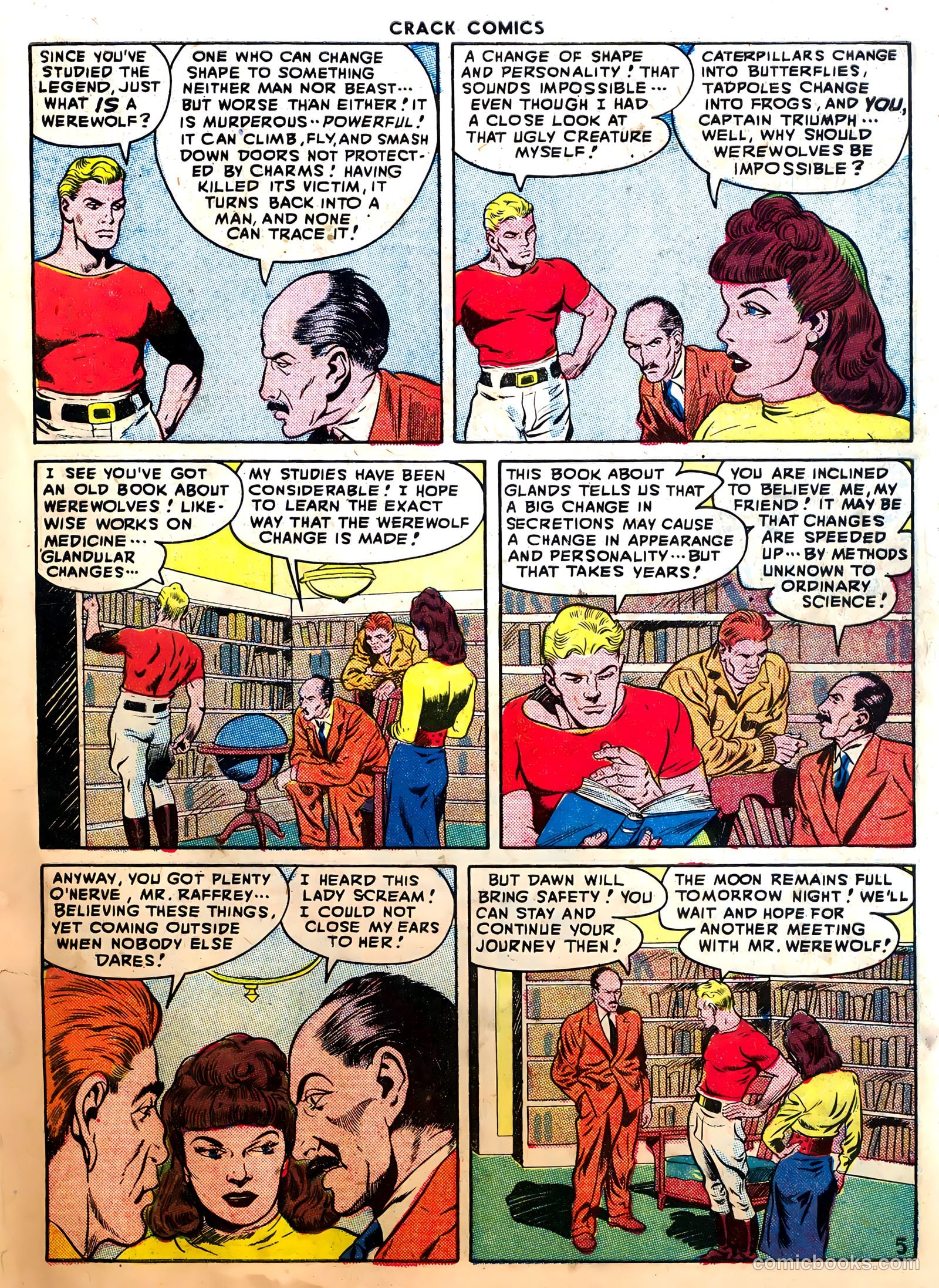 Crack Comics #51 (1947) — page 7