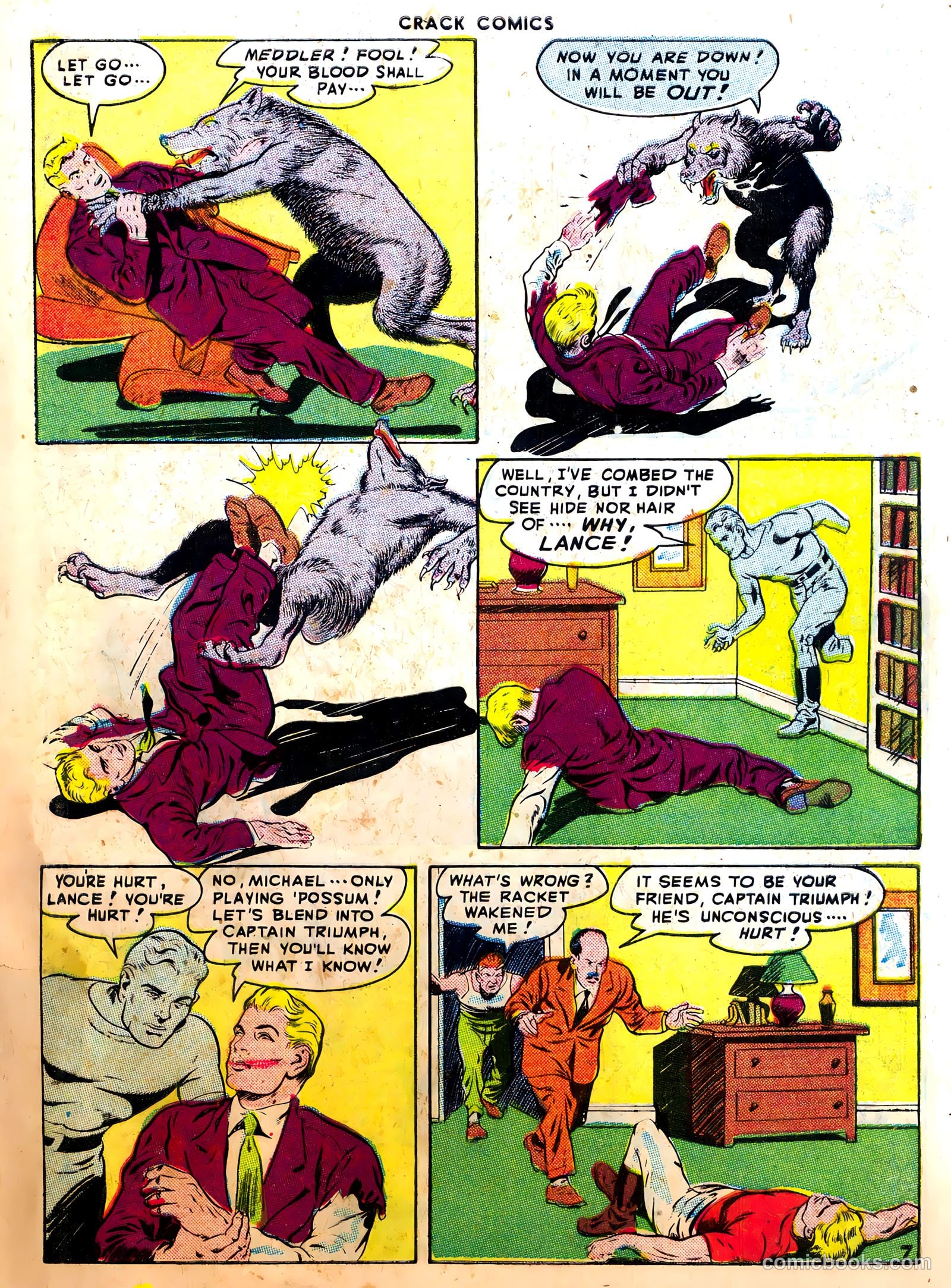 Crack Comics #51 (1947) — page 9