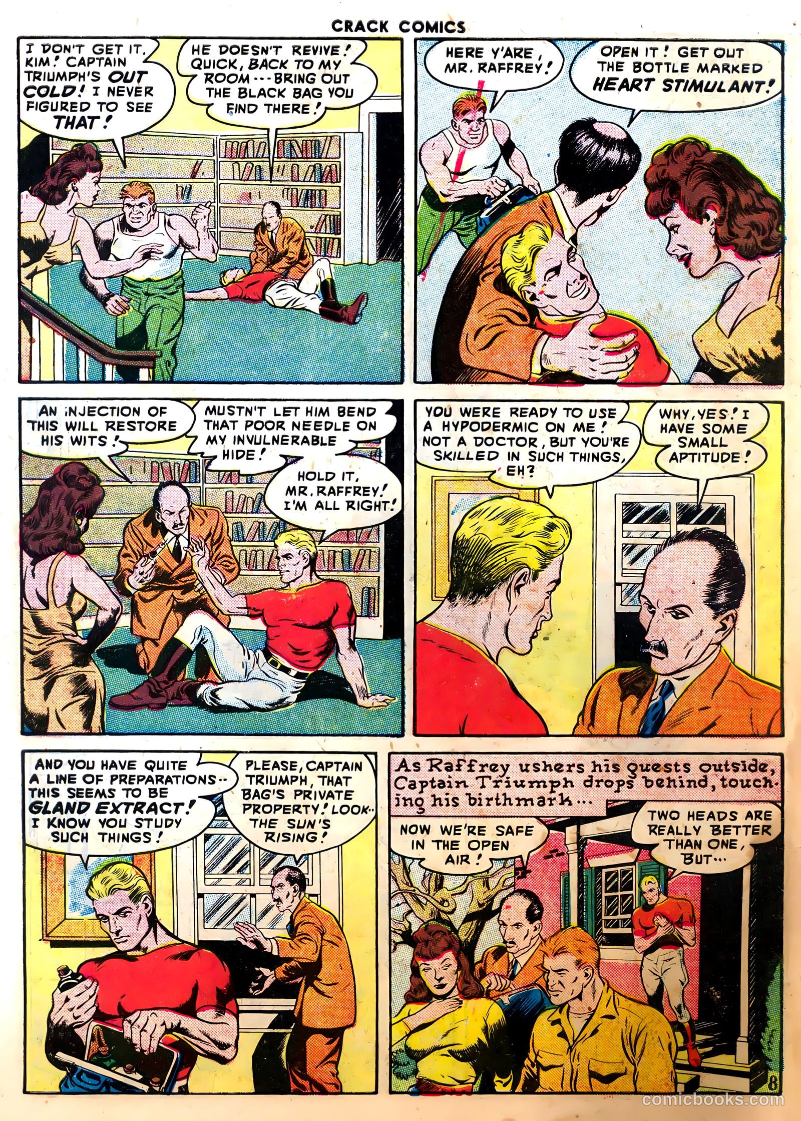Crack Comics #51 (1947) — page 10