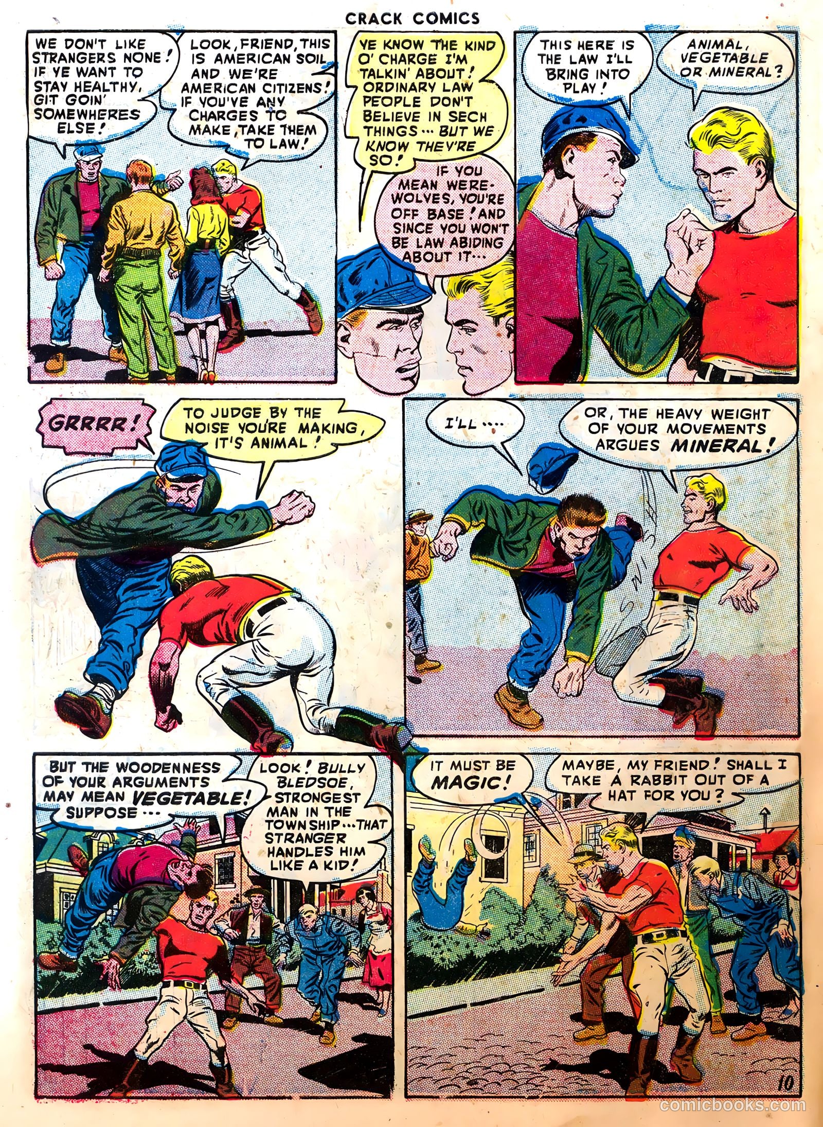 Crack Comics #51 (1947) — page 12