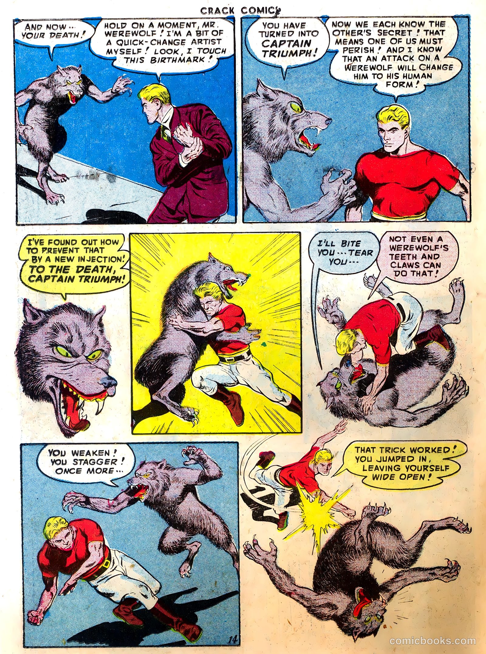 Crack Comics #51 (1947) — page 16