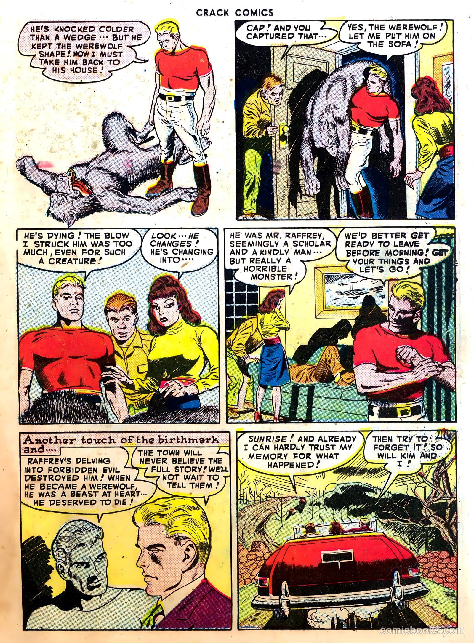 Crack Comics #51 (1947) — page 17