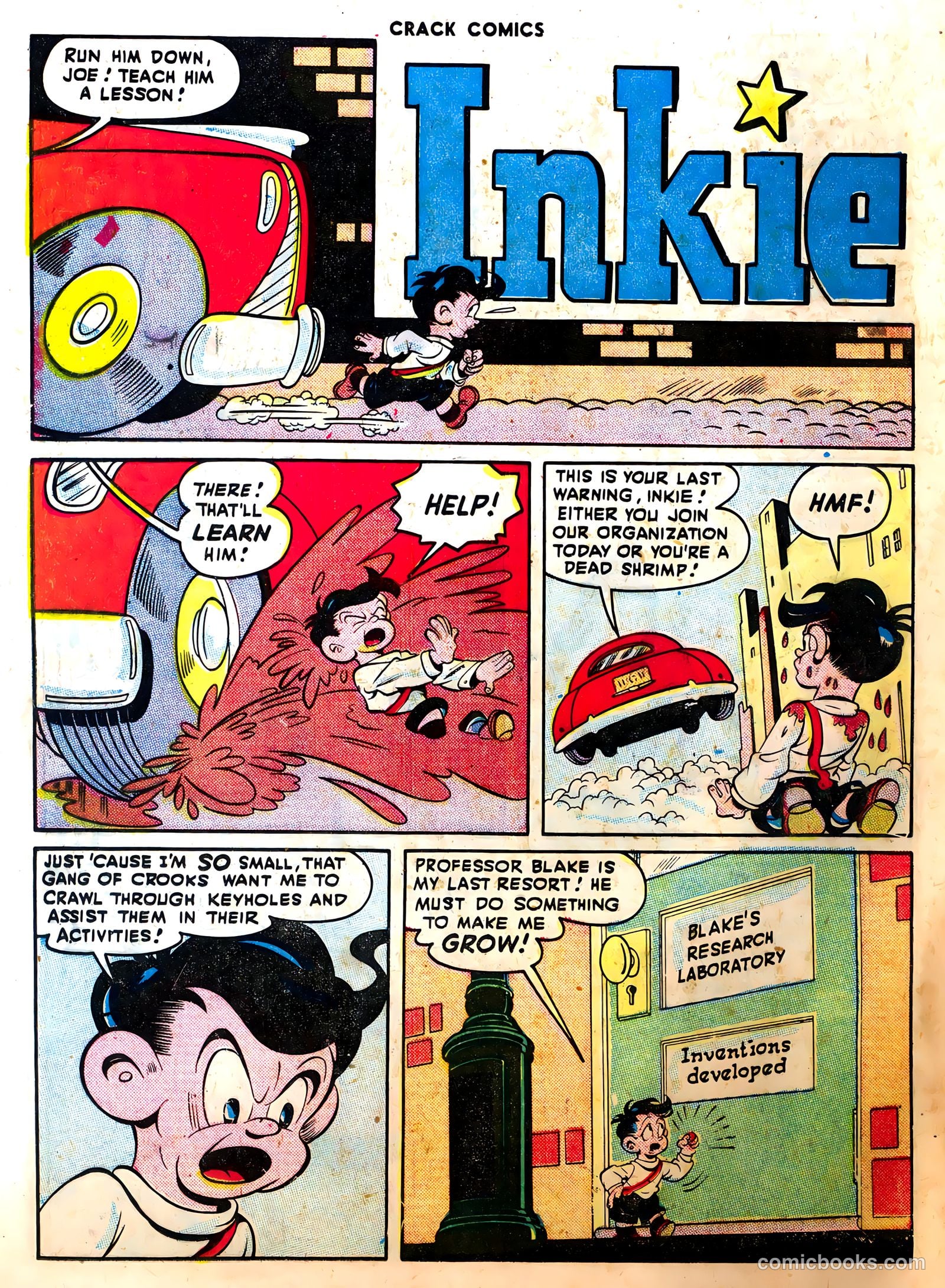 Crack Comics #51 (1947) — page 18