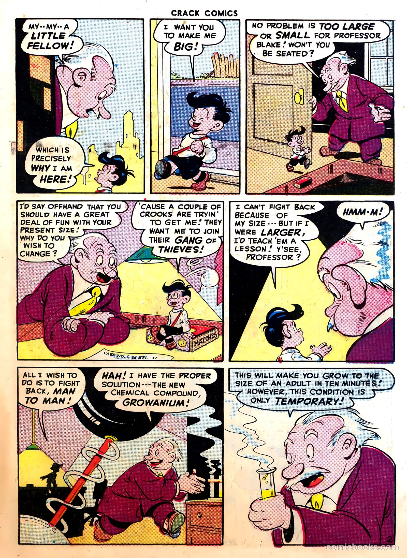 Crack Comics #51 (1947) — page 19