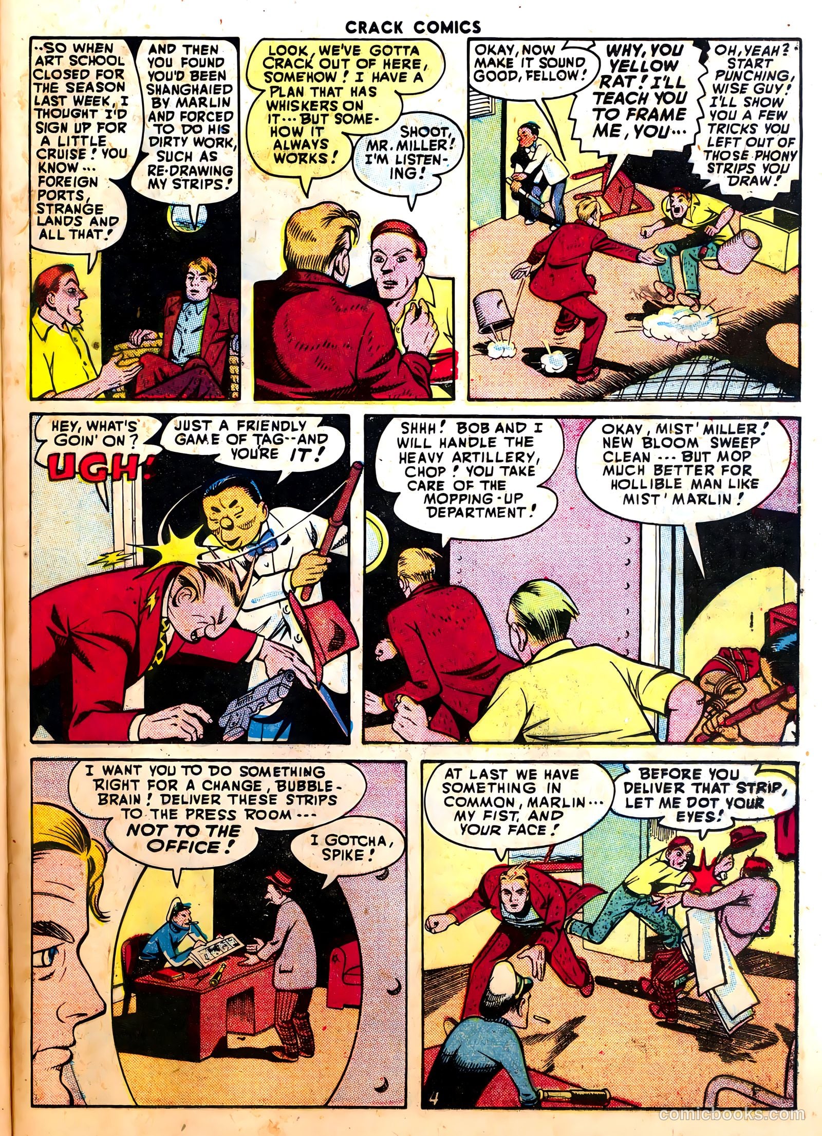 Crack Comics #51 (1947) — page 35