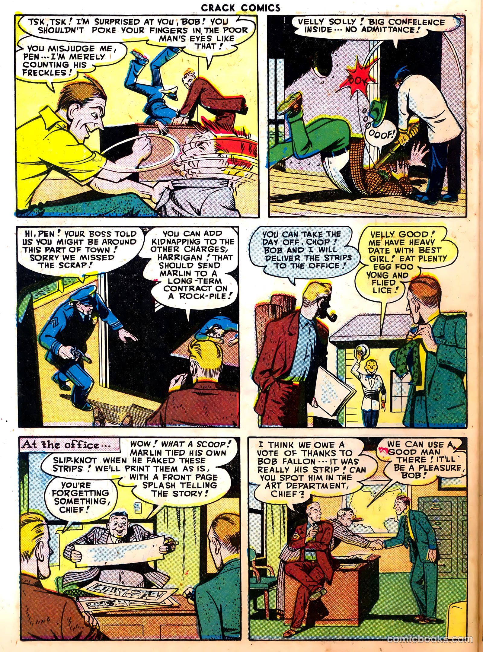 Crack Comics #51 (1947) — page 36
