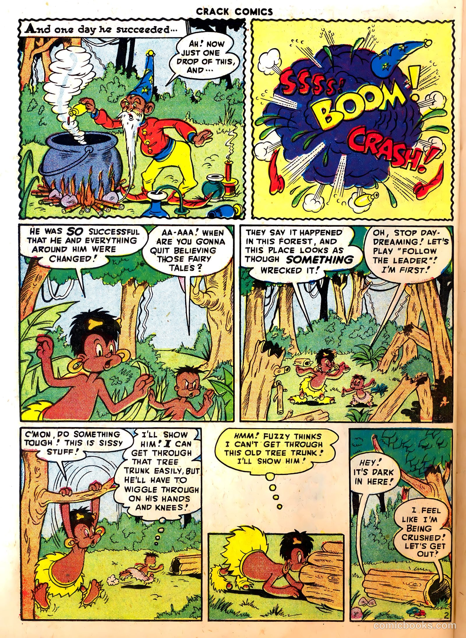 Crack Comics #51 (1947) — page 38