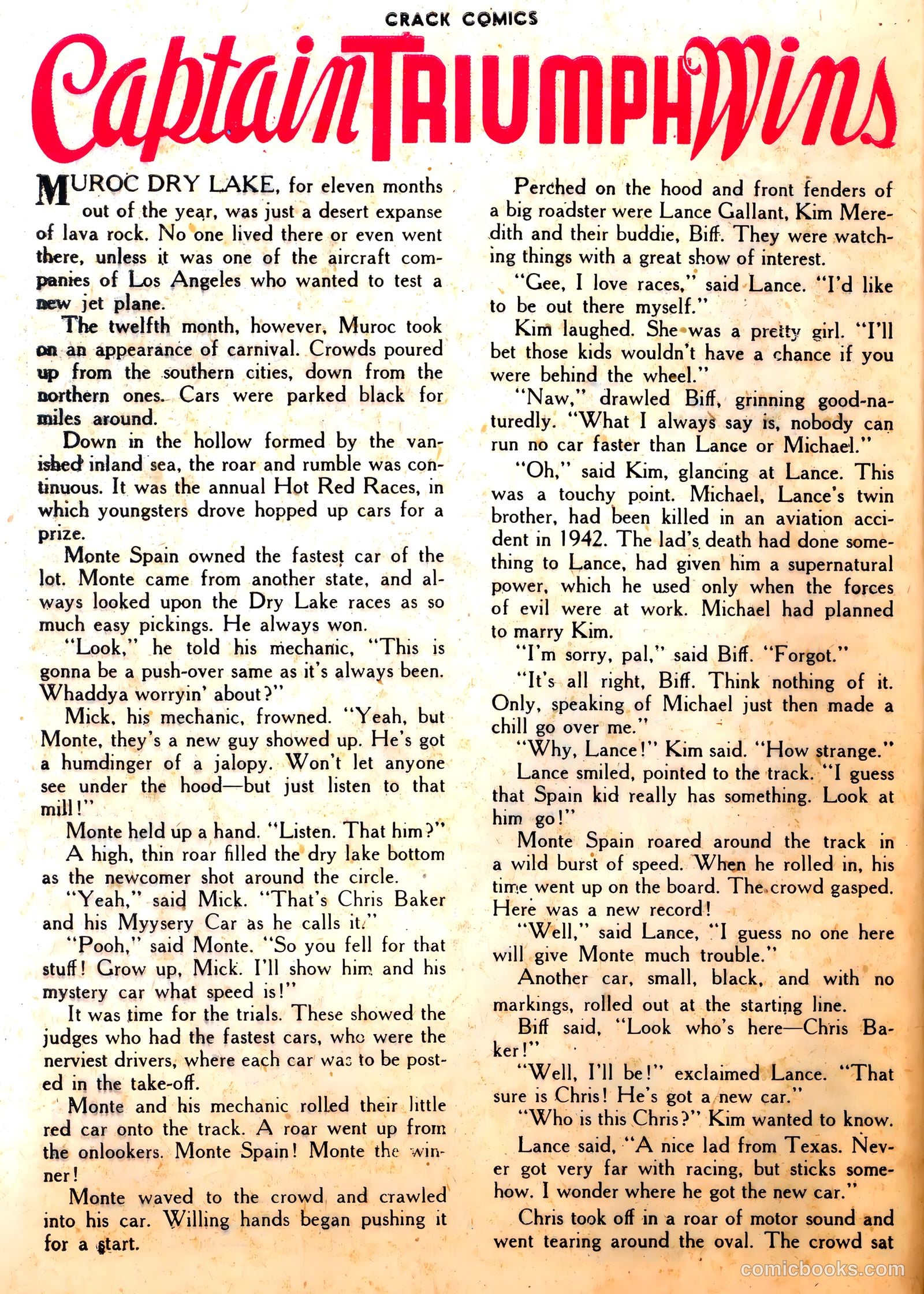 Crack Comics #51 (1947) — page 42