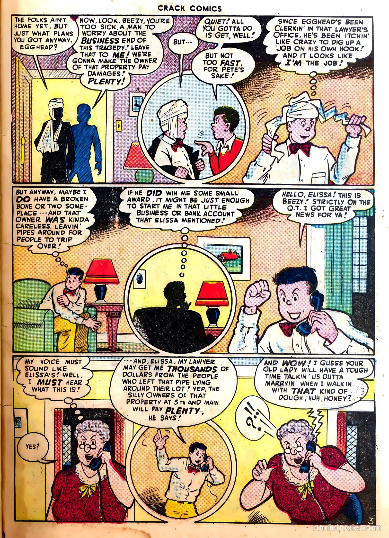 Crack Comics #51 (1947) — page 47