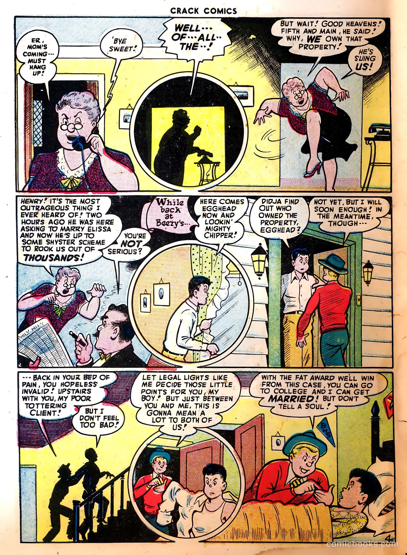 Crack Comics #51 (1947) — page 48