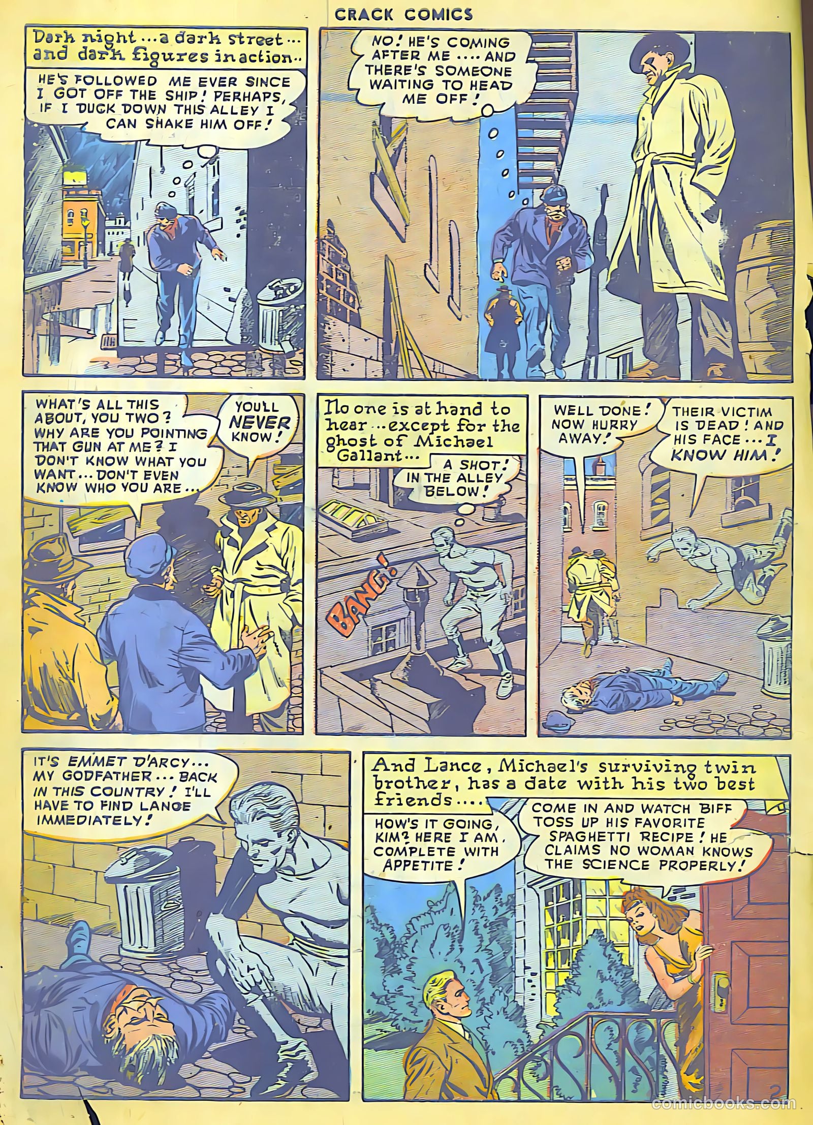 Crack Comics #53 (1948) — page 3 of 50