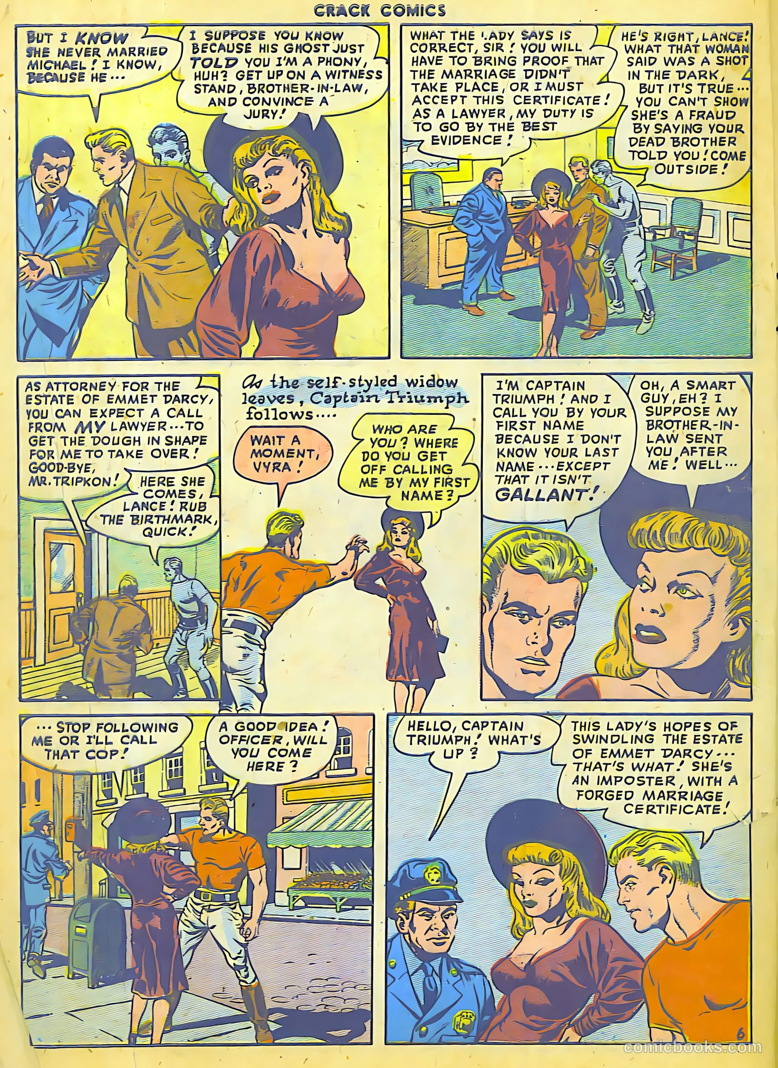 Crack Comics #53 (1948) — page 7 of 50