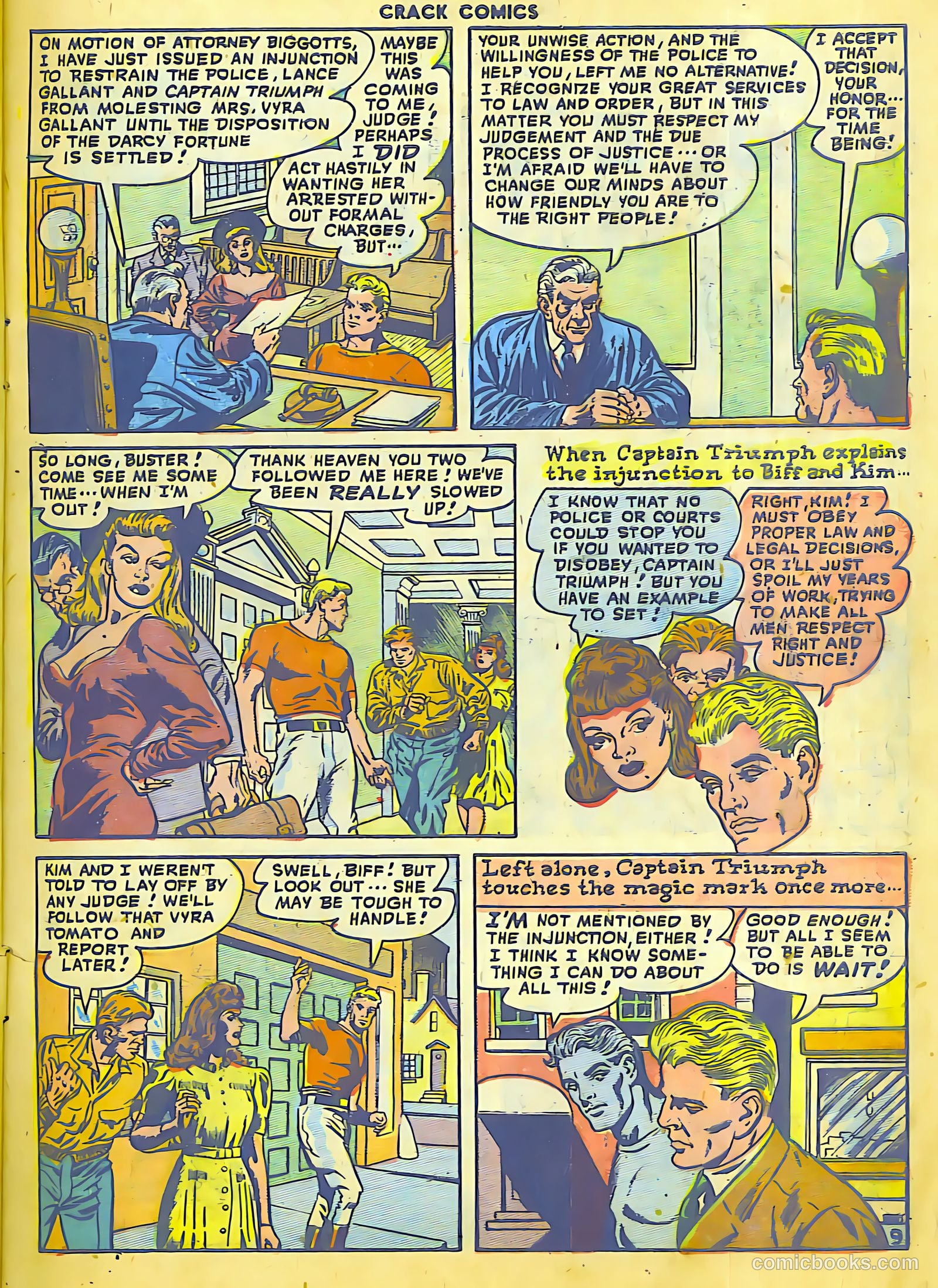Crack Comics #53 (1948) — page 10 of 50