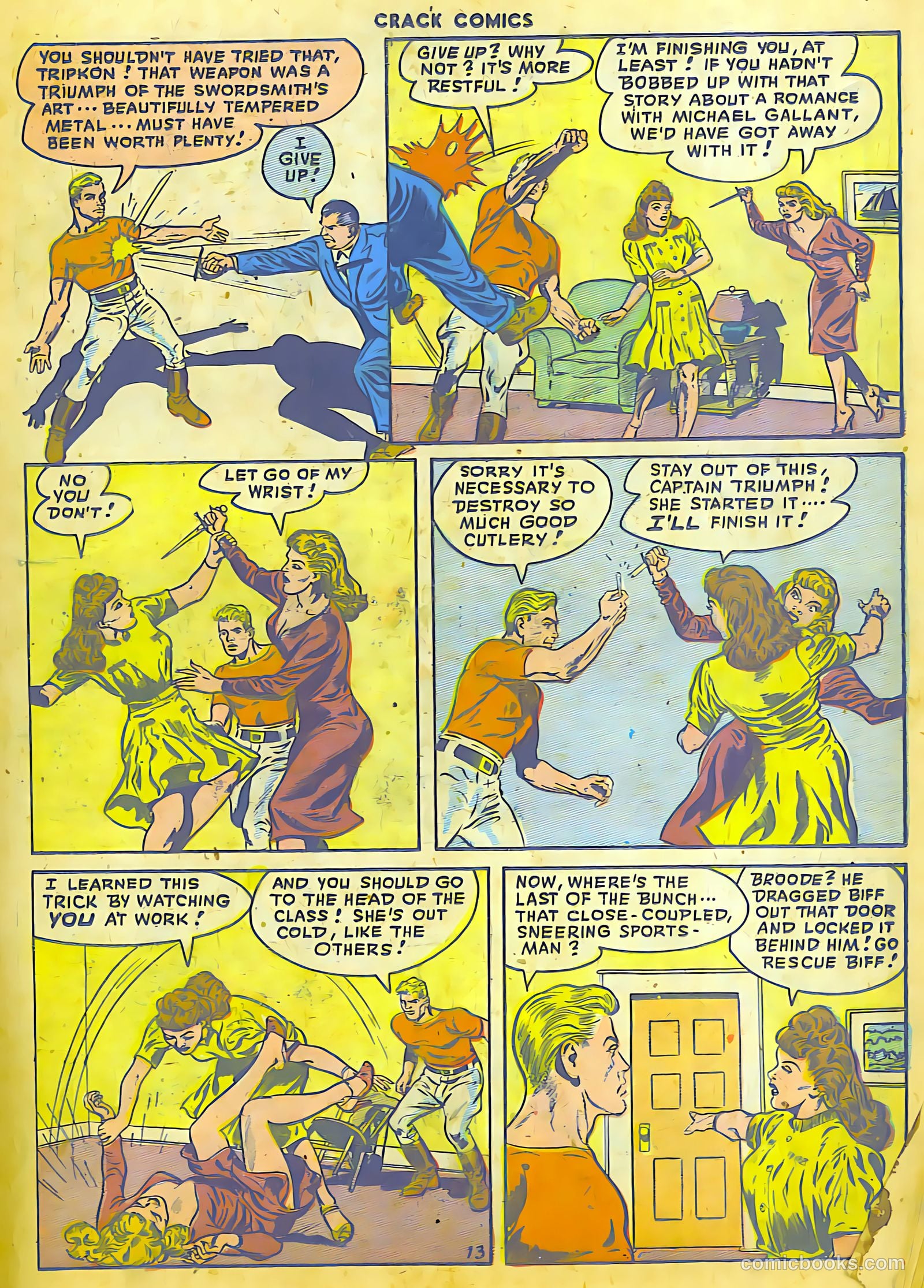 Crack Comics #53 (1948) — page 14 of 50