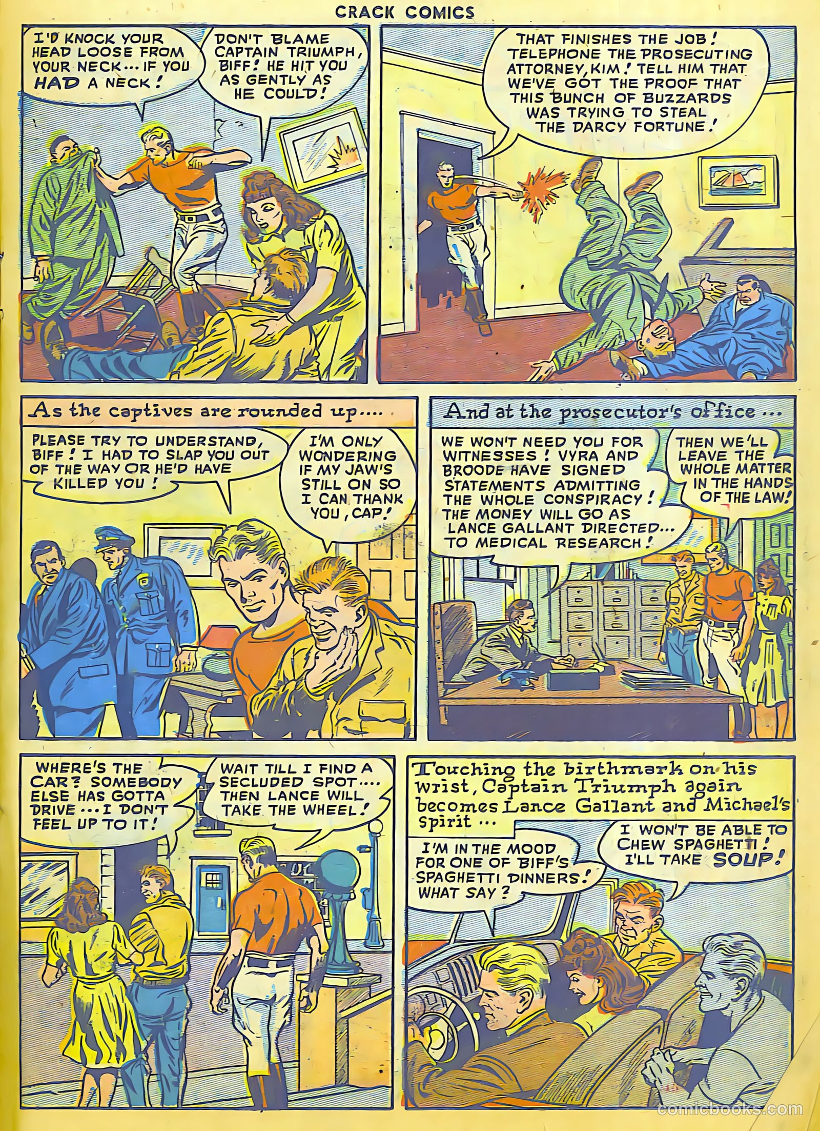 Crack Comics #53 (1948) — page 16 of 50