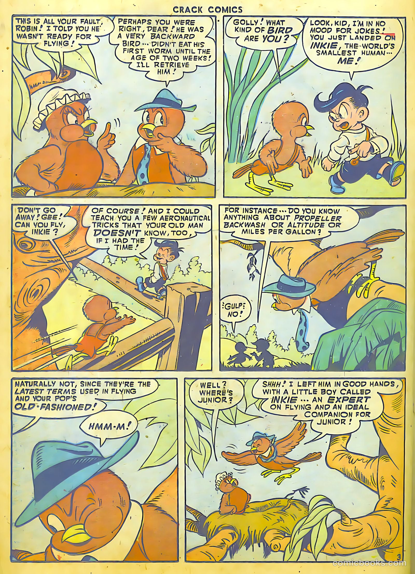 Crack Comics #53 (1948) — page 19 of 50