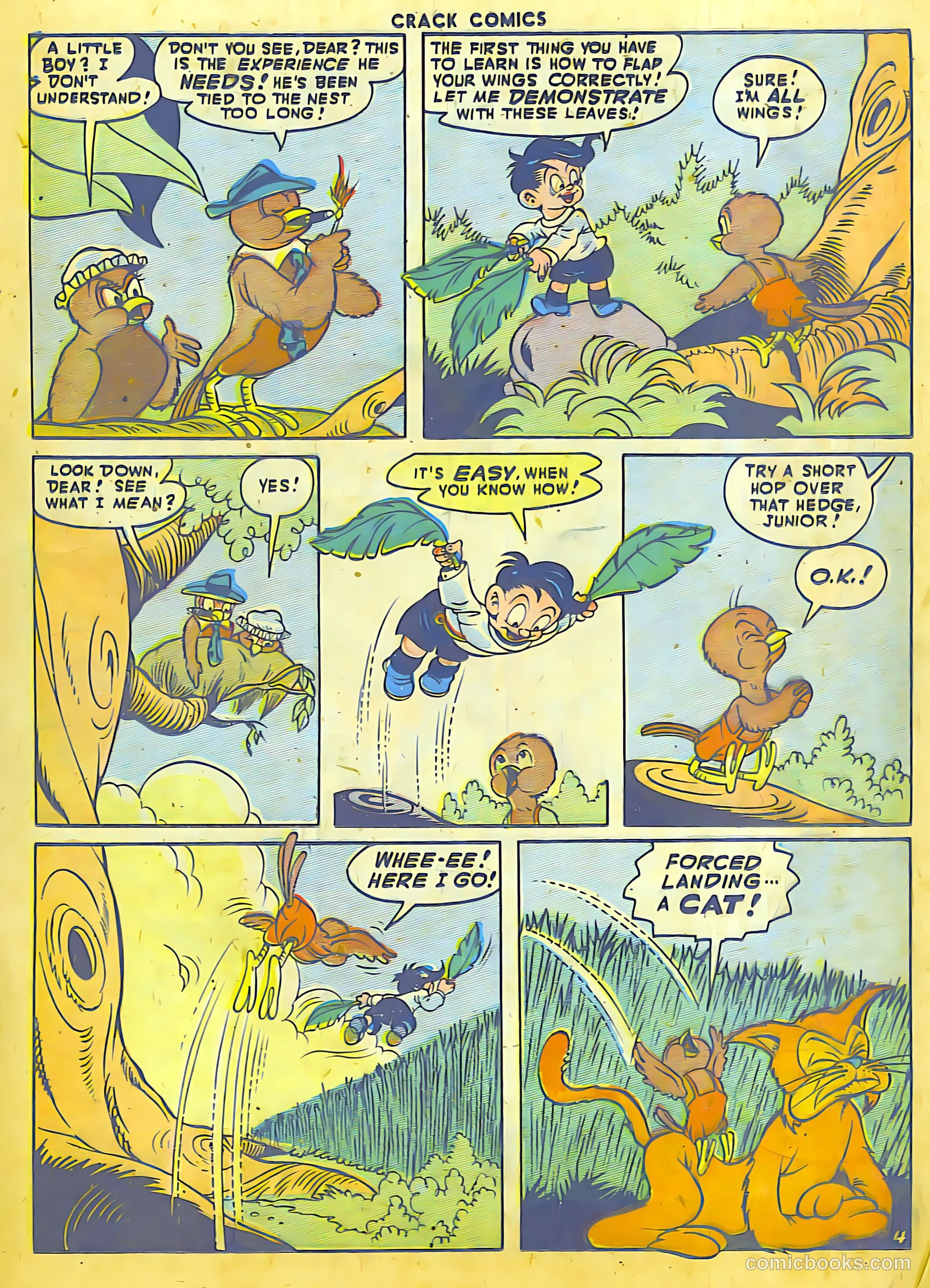 Crack Comics #53 (1948) — page 20 of 50