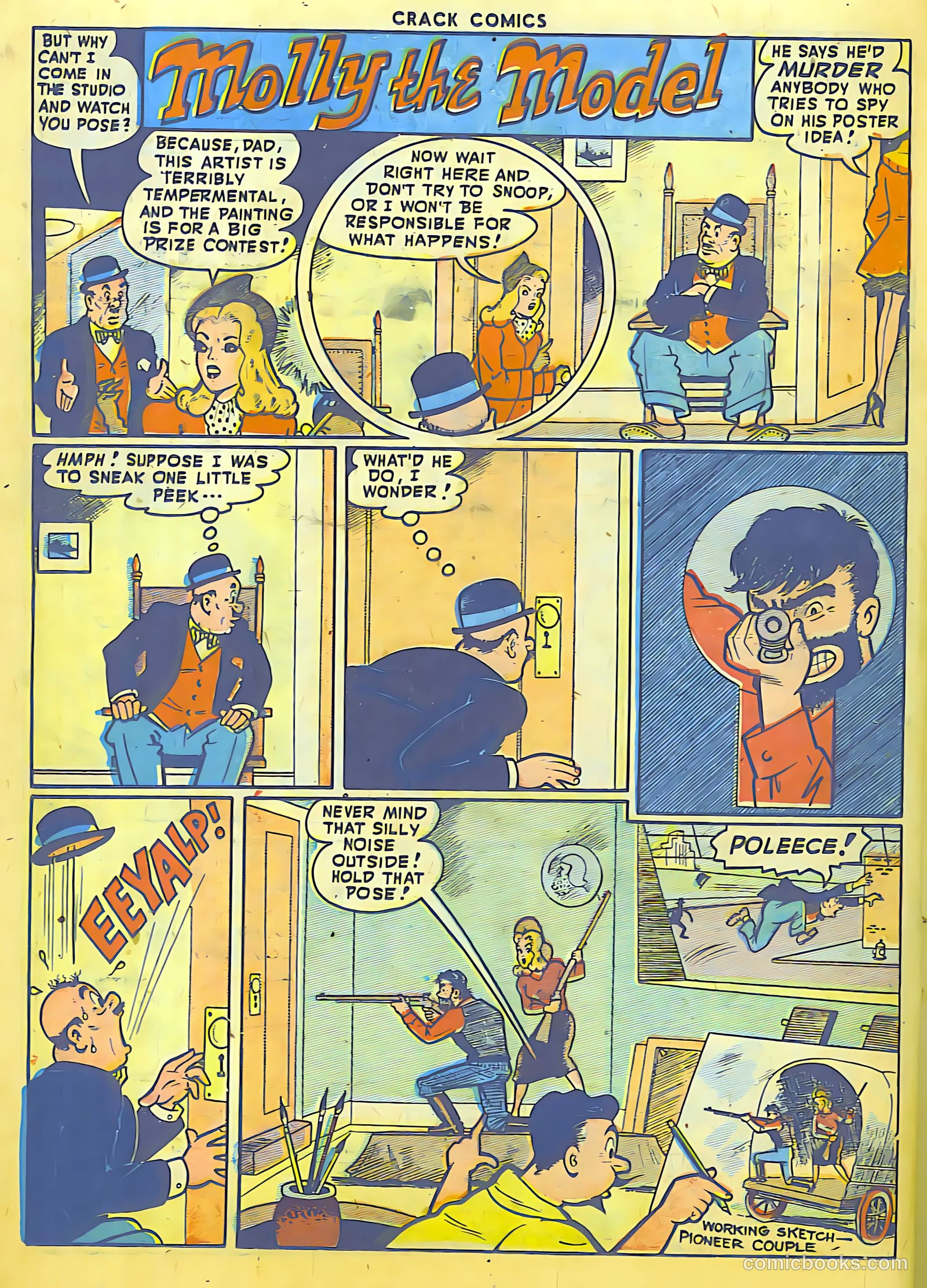 Crack Comics #53 (1948) — page 23 of 50
