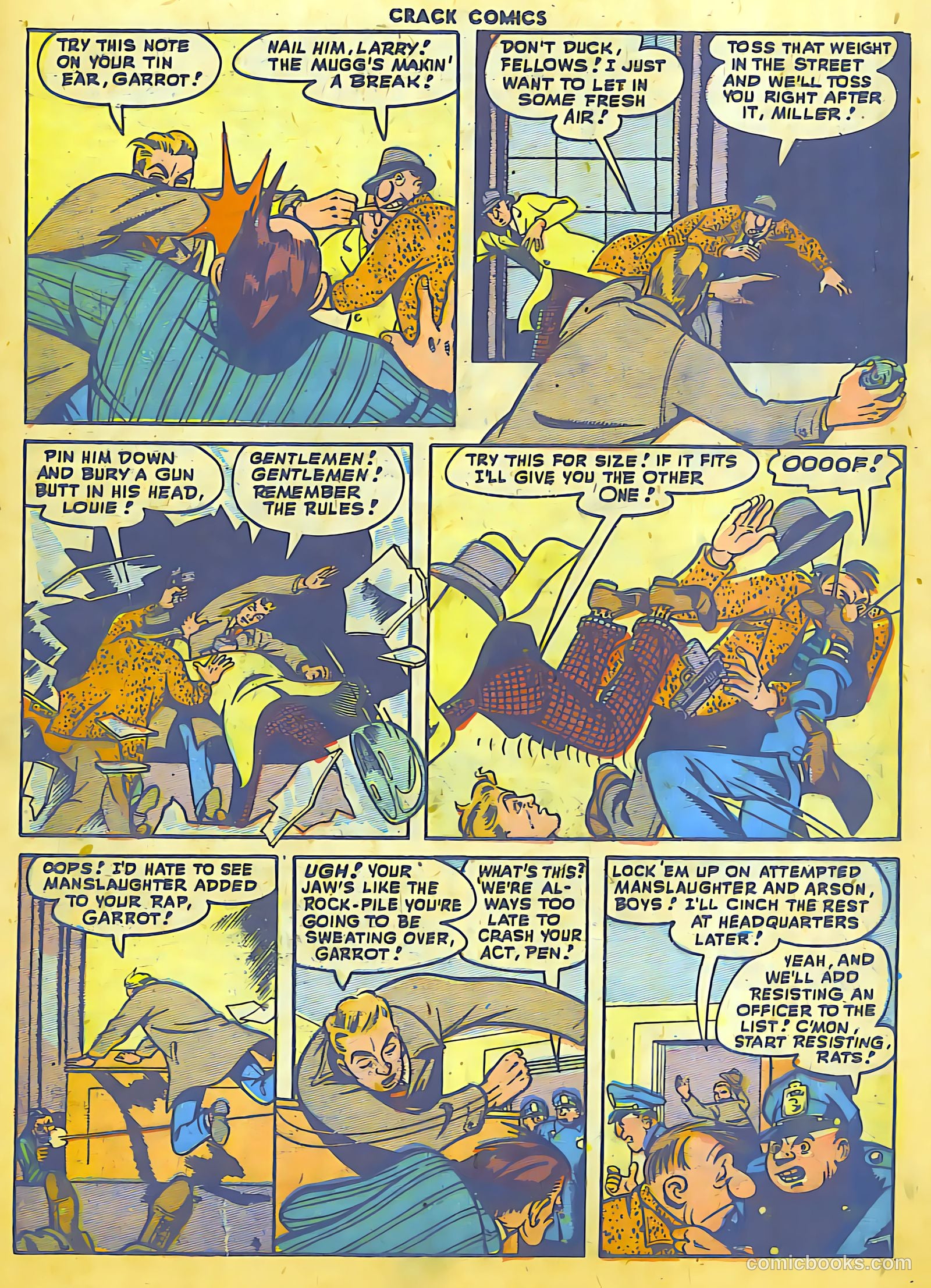 Crack Comics #53 (1948) — page 34 of 50