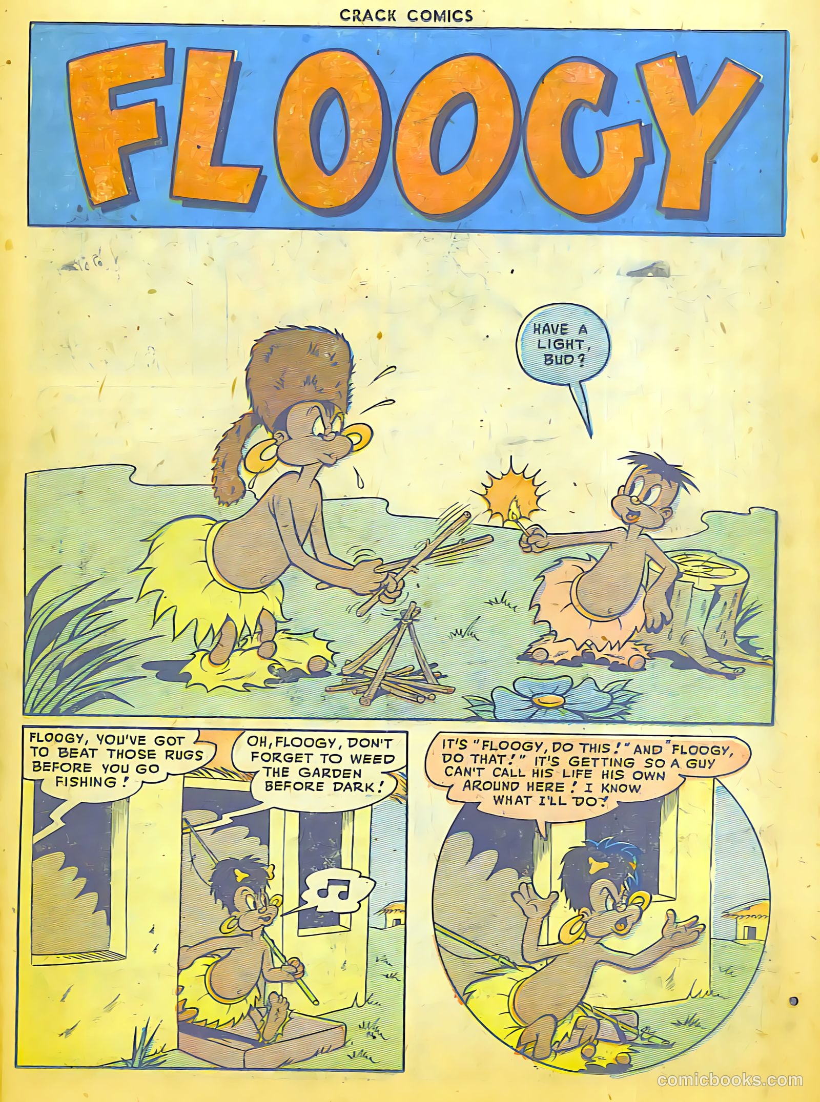 Crack Comics #53 (1948) — page 36 of 50