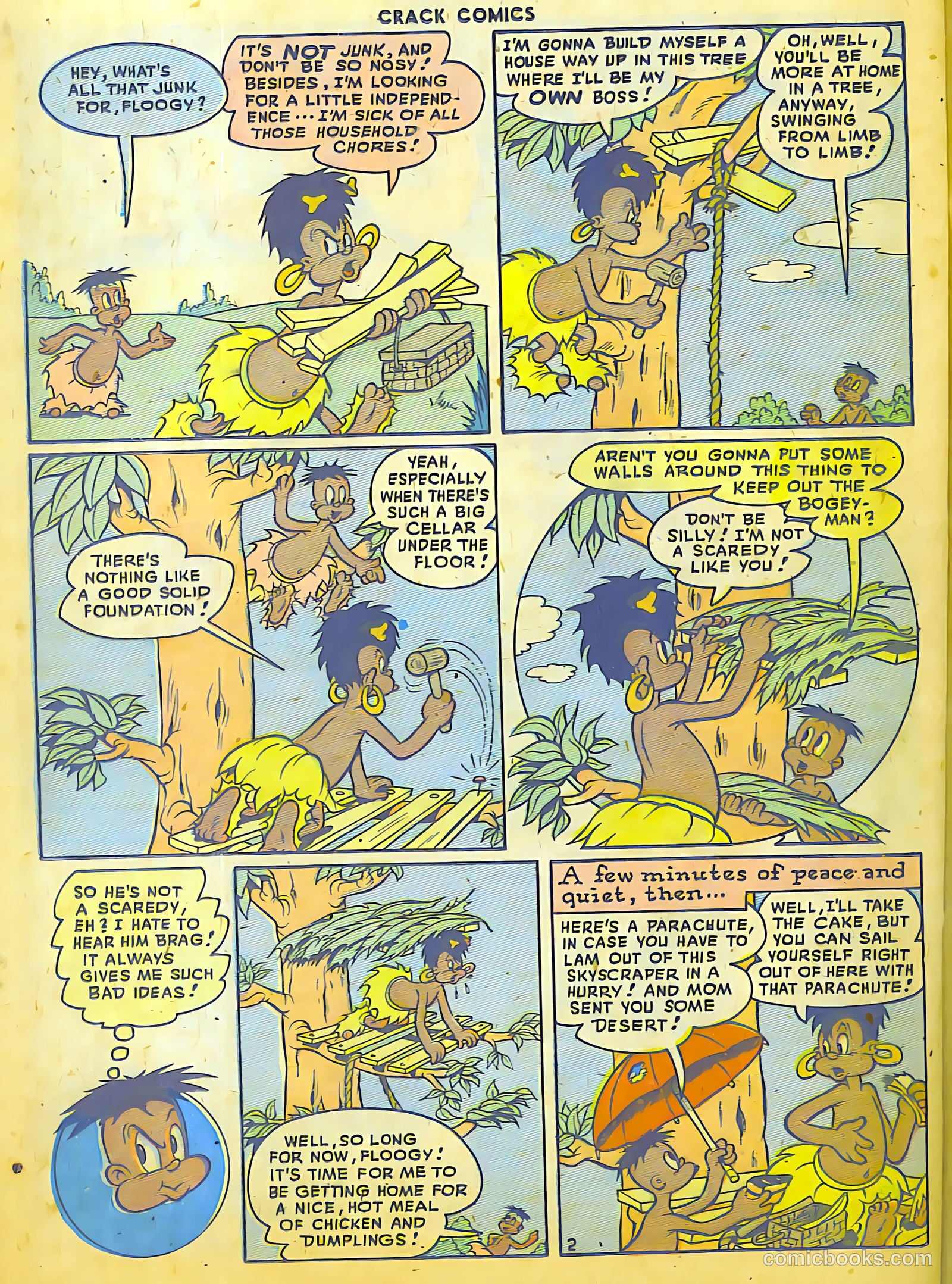 Crack Comics #53 (1948) — page 37 of 50