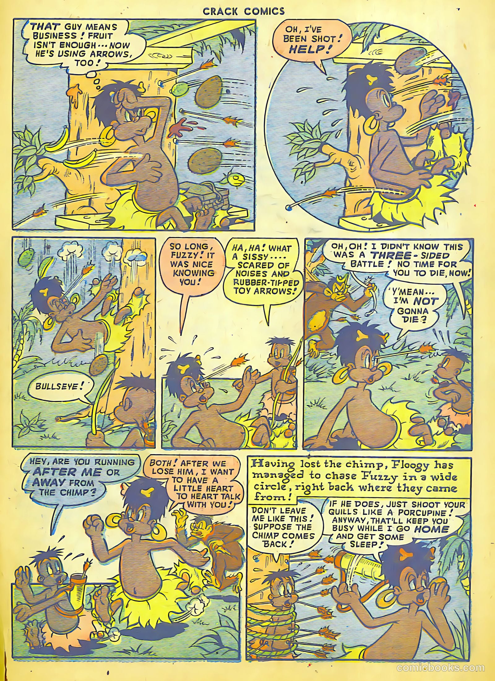 Crack Comics #53 (1948) — page 40 of 50