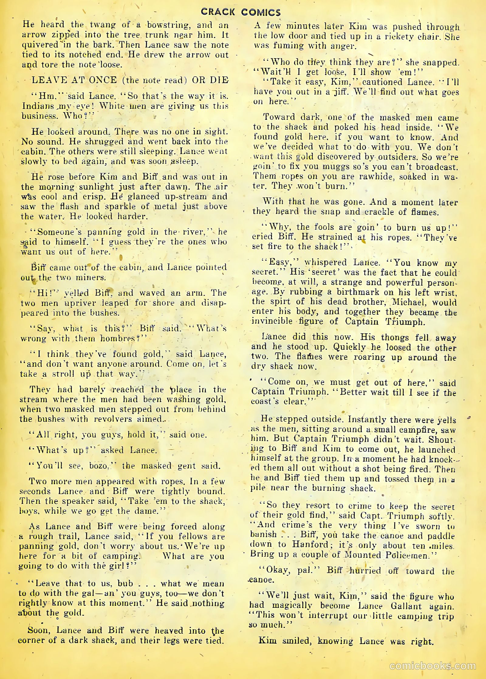 Crack Comics #53 (1948) — page 42 of 50