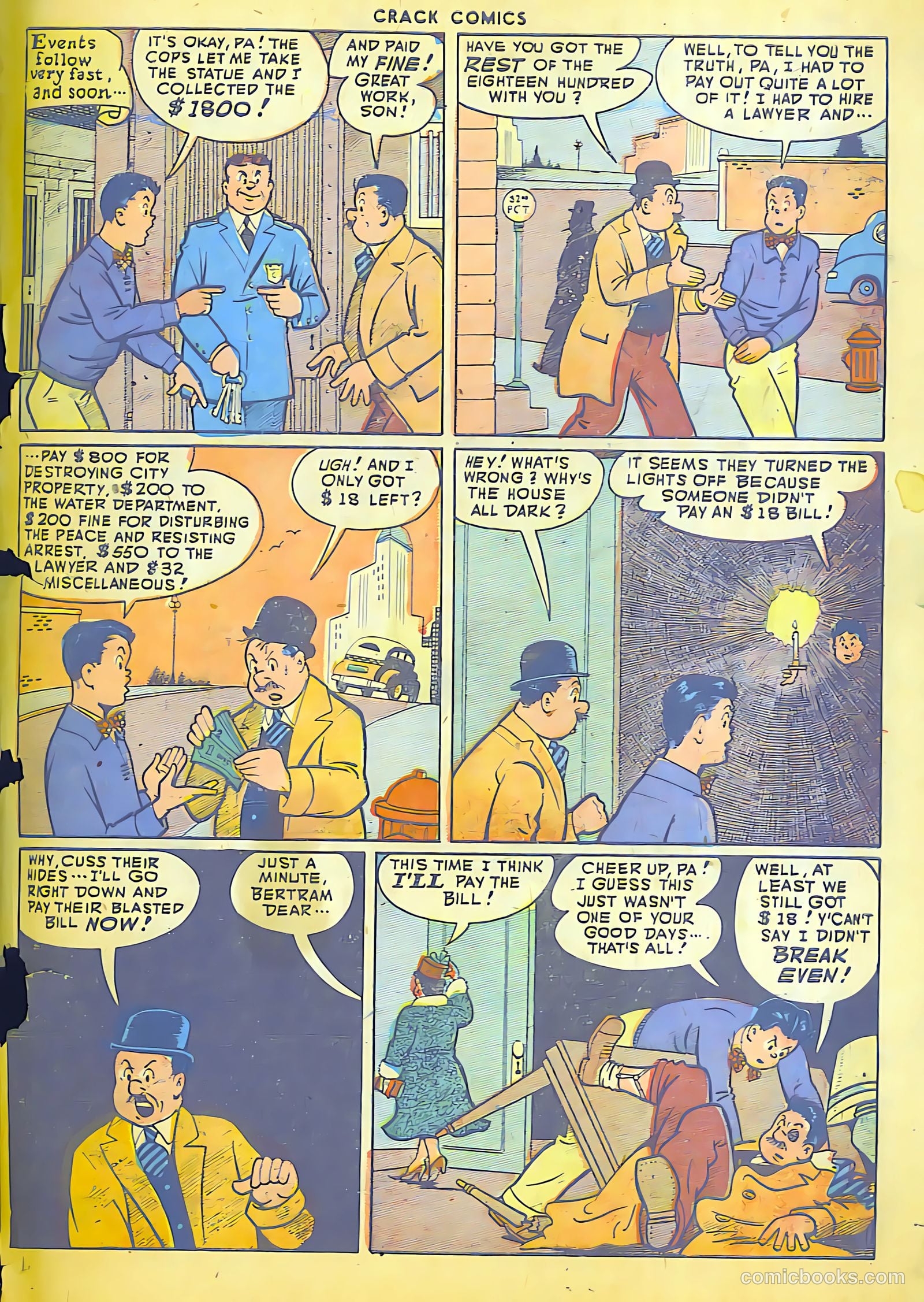 Crack Comics #53 (1948) — page 48 of 50