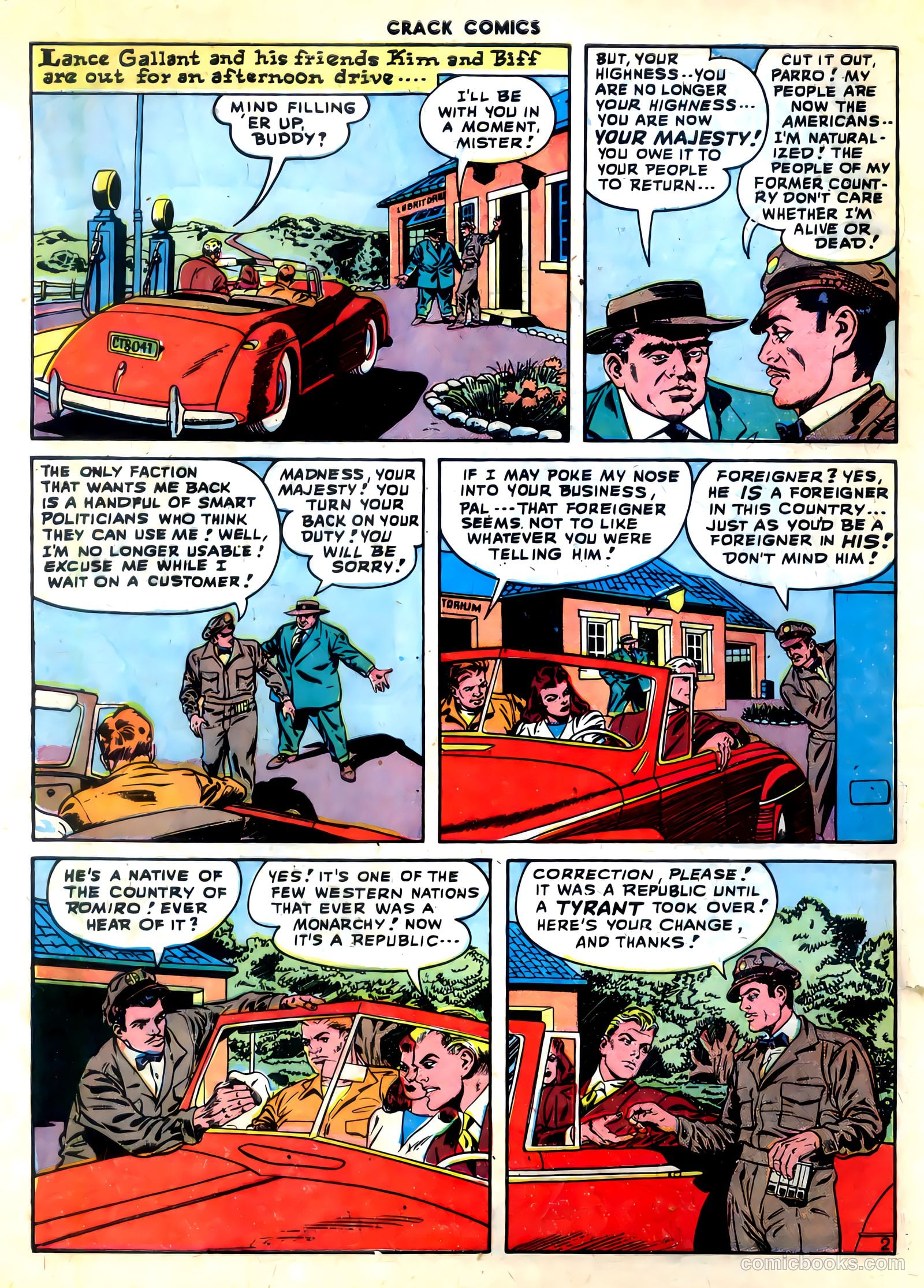 Crack Comics #54 (1948) — page 4
