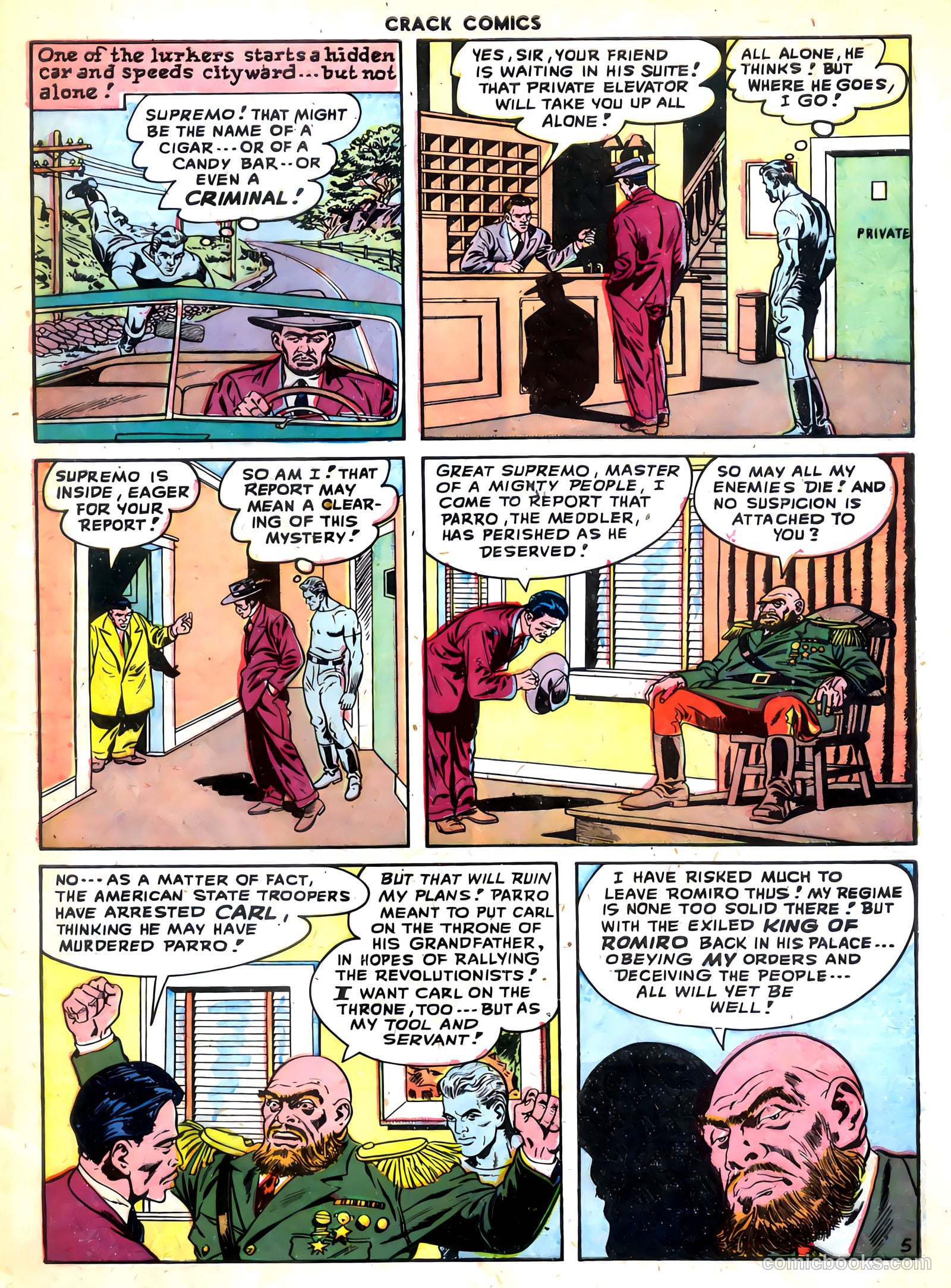 Crack Comics #54 (1948) — page 7
