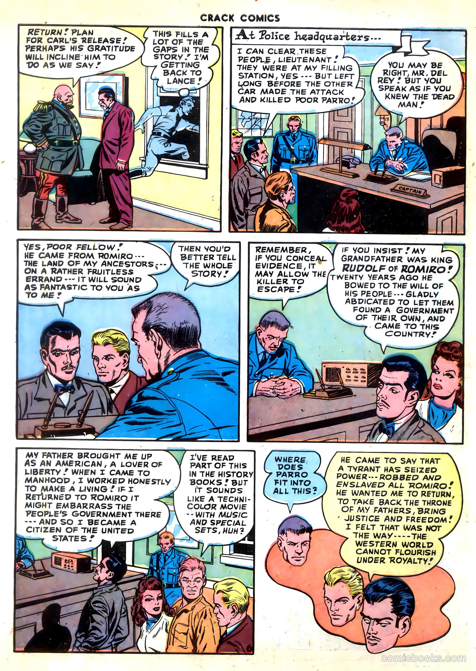 Crack Comics #54 (1948) — page 8