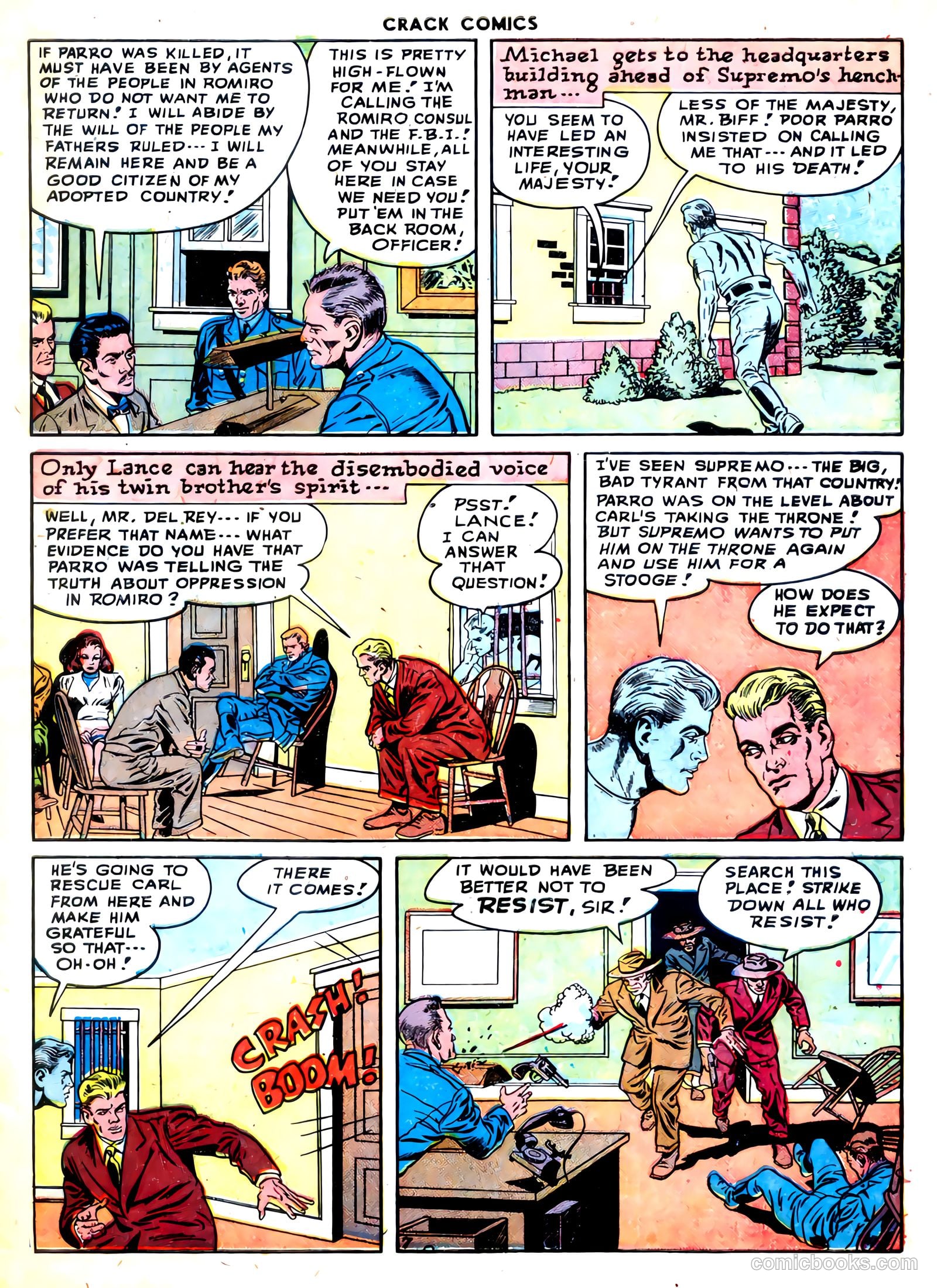 Crack Comics #54 (1948) — page 9
