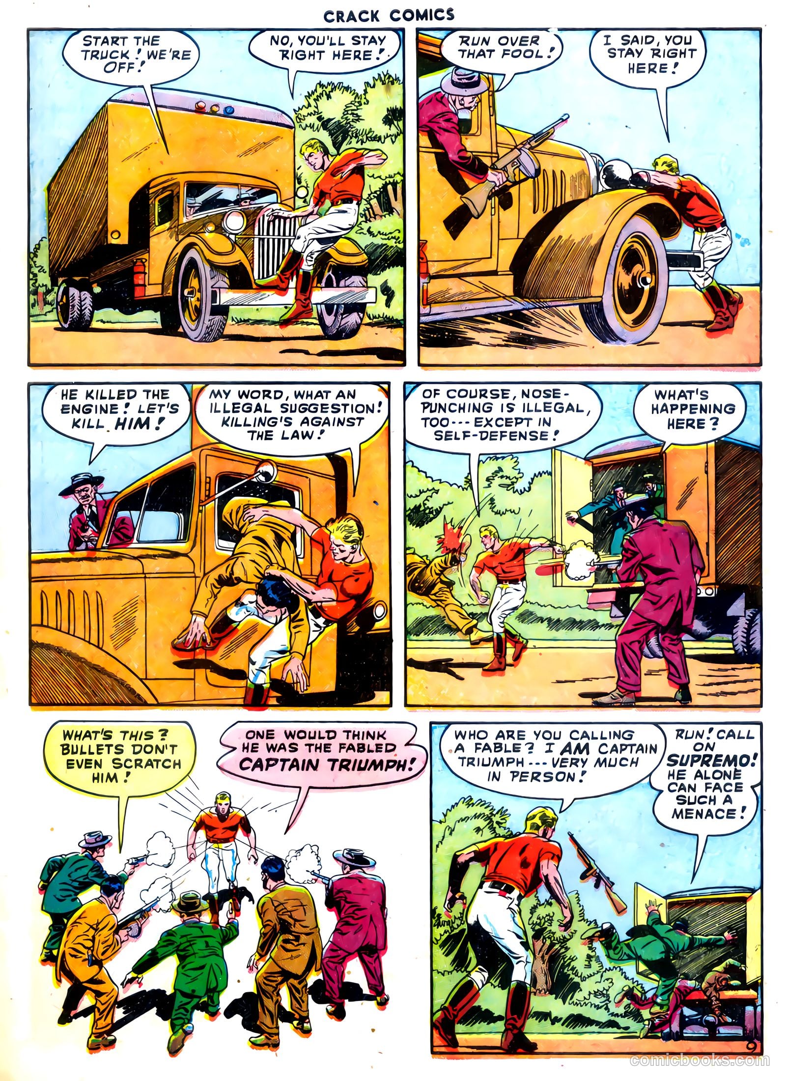 Crack Comics #54 (1948) — page 11