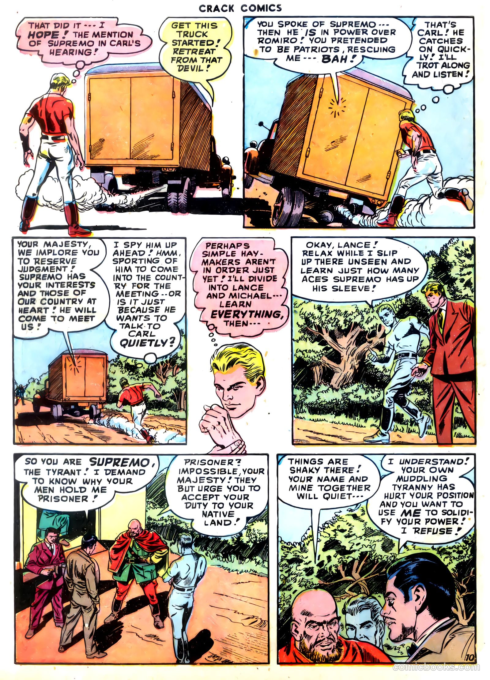 Crack Comics #54 (1948) — page 12