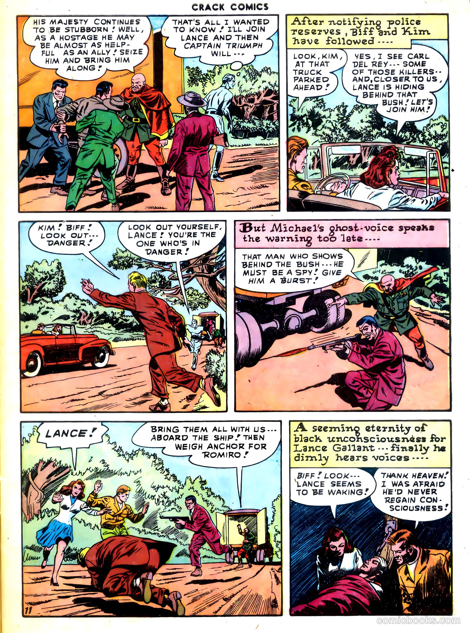 Crack Comics #54 (1948) — page 13