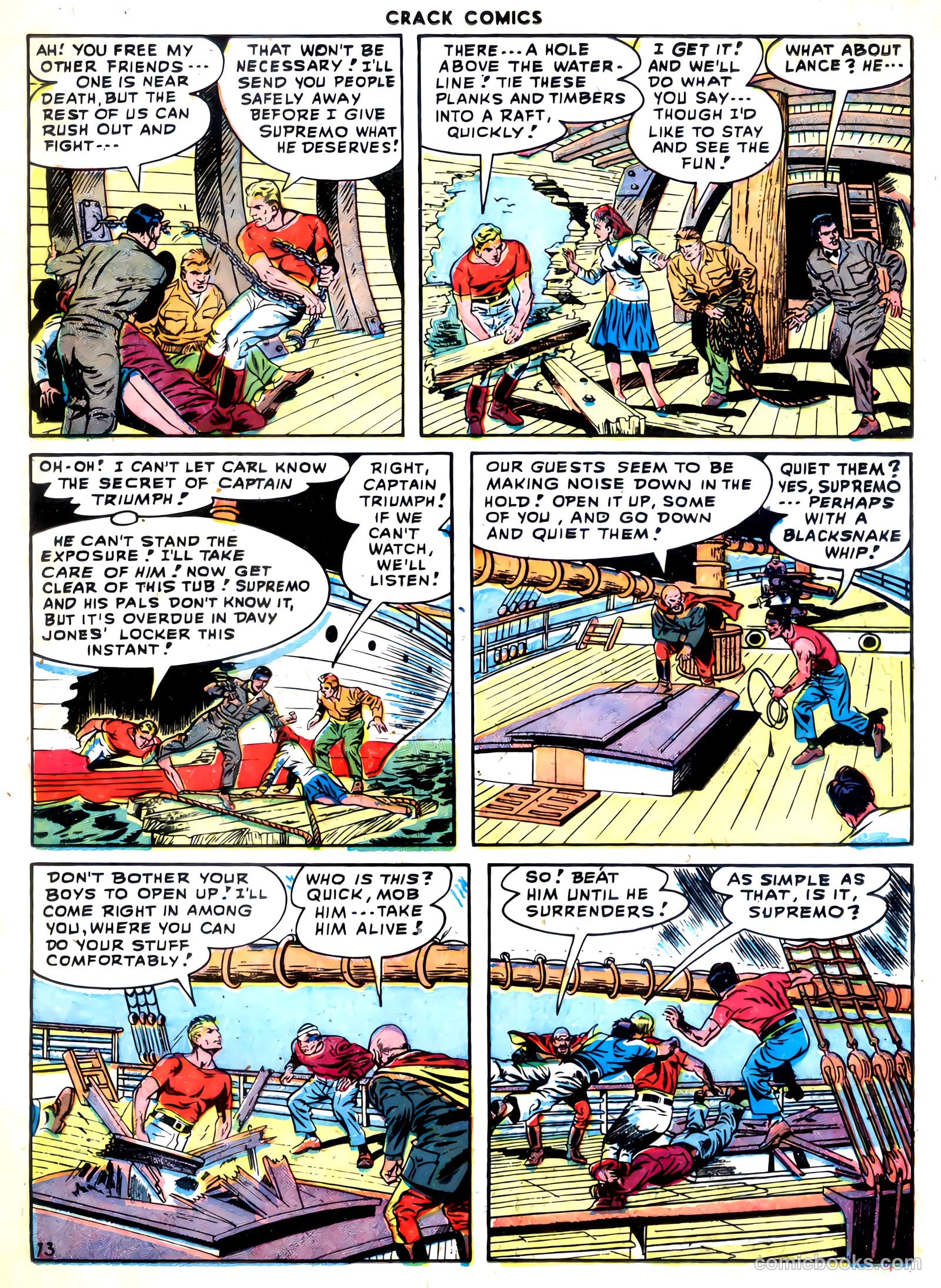 Crack Comics #54 (1948) — page 15