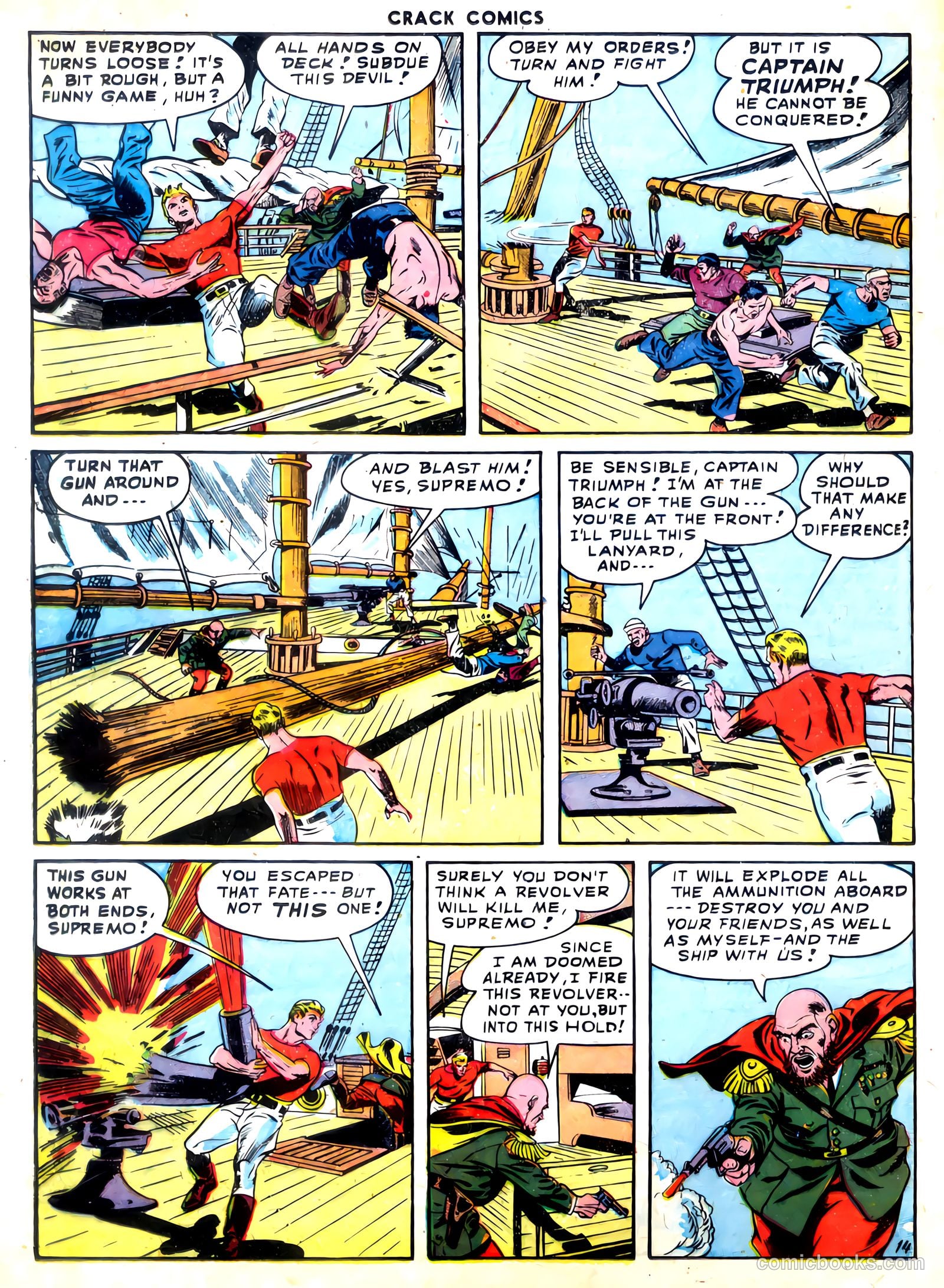 Crack Comics #54 (1948) — page 16