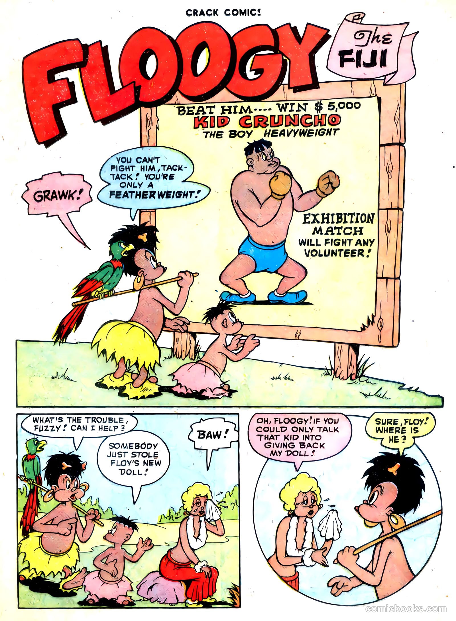 Crack Comics #54 (1948) — page 19