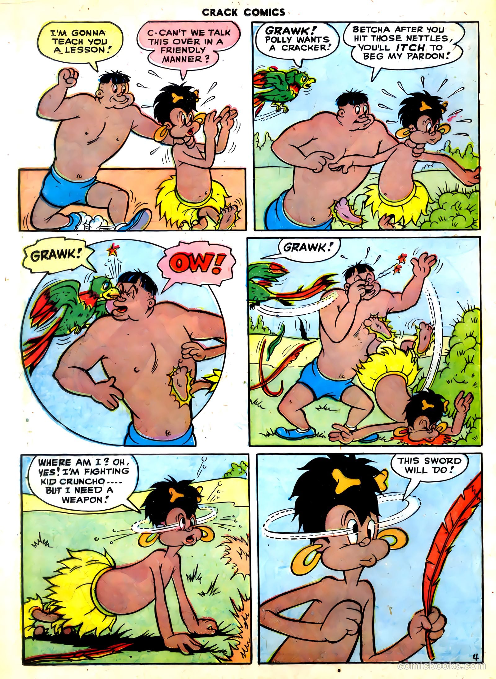 Crack Comics #54 (1948) — page 22