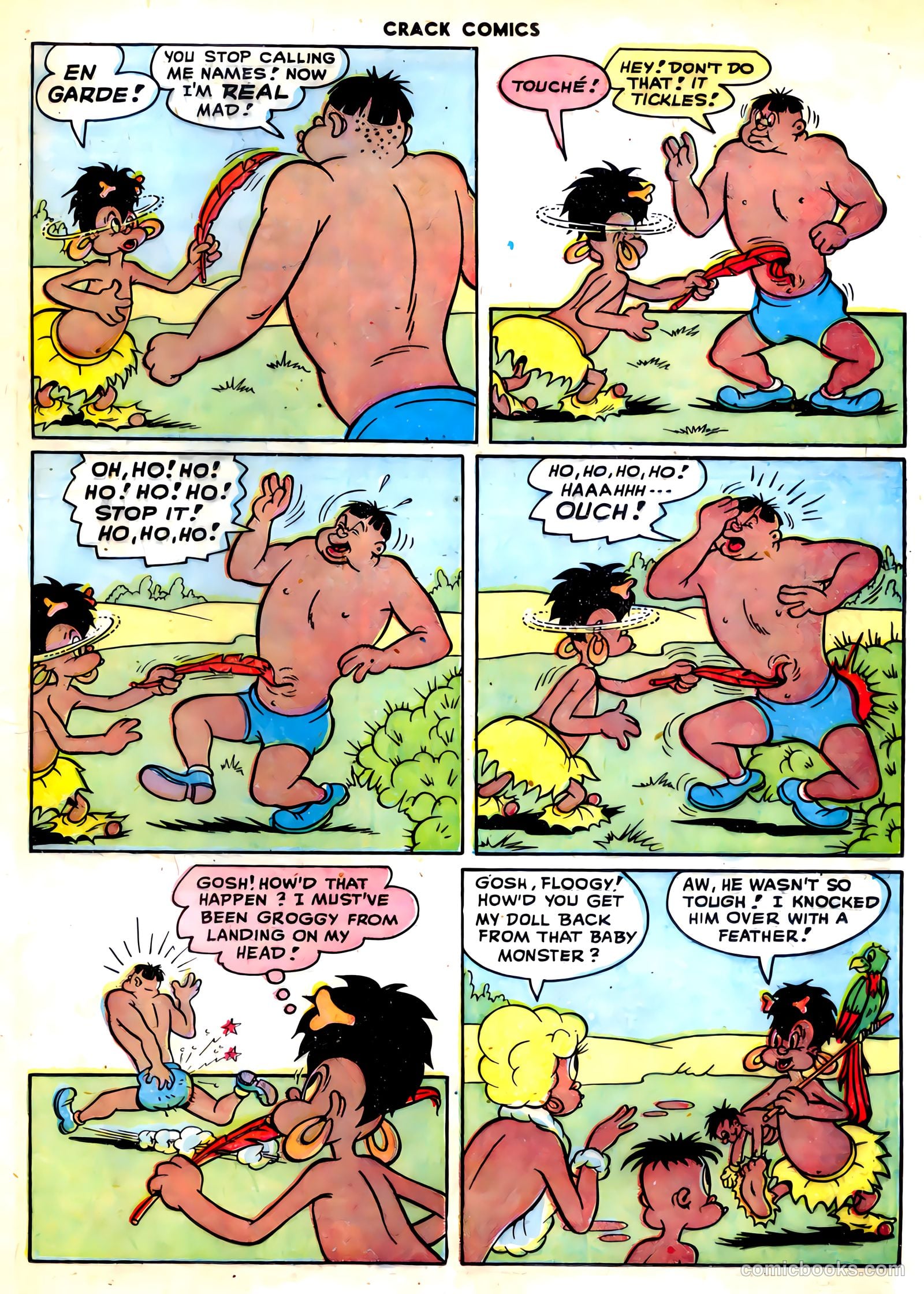 Crack Comics #54 (1948) — page 23