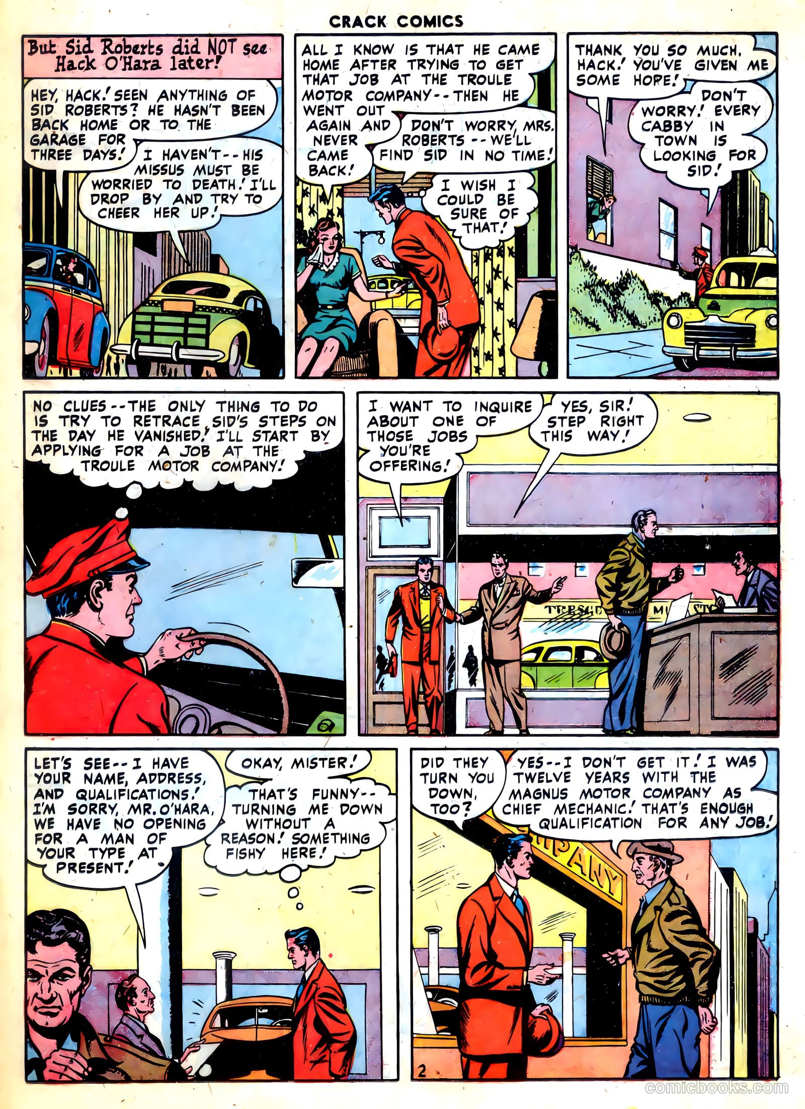 Crack Comics #54 (1948) — page 27